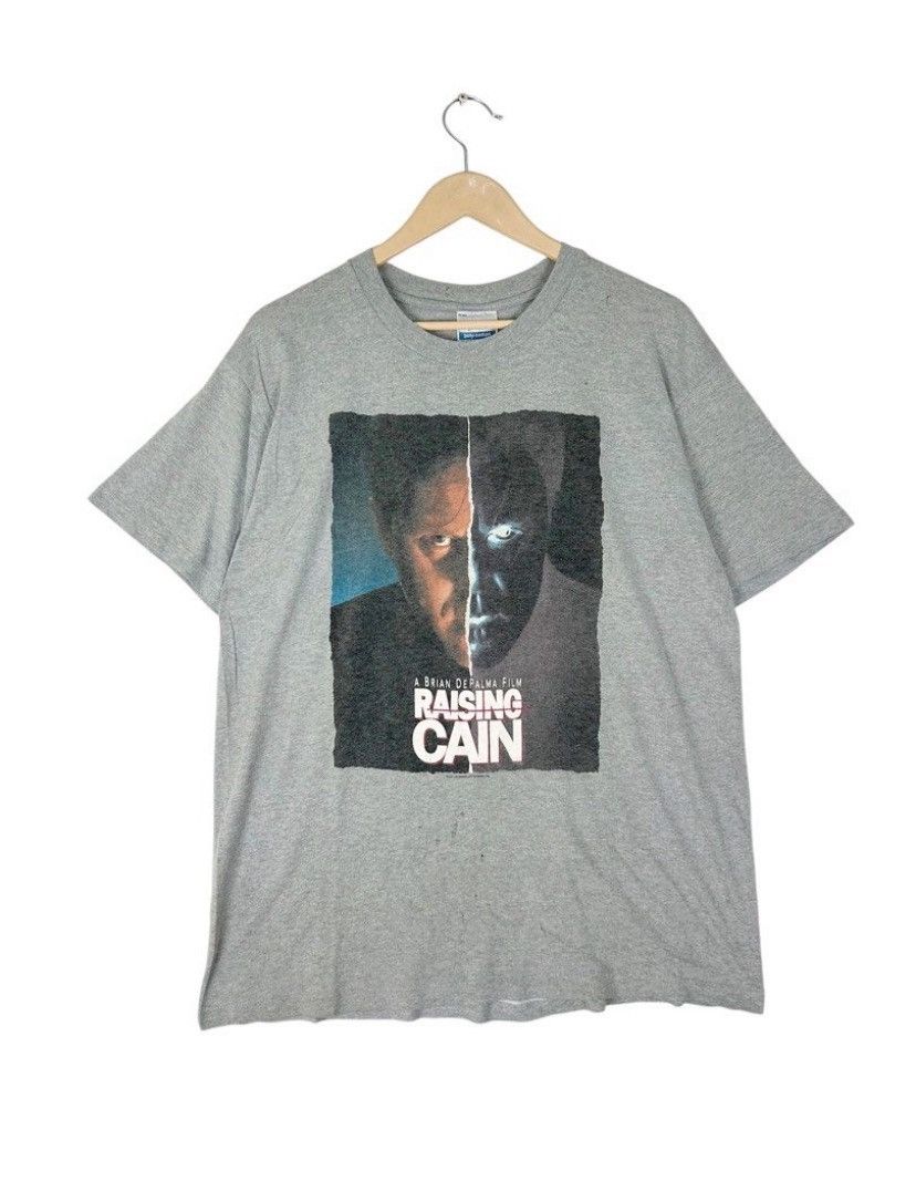 Vintage Vintage 90s Movies Raising Cain / Horror Thriller, Gray /XL Size US XL / EU 56 / 4 - 1 Thumbnail