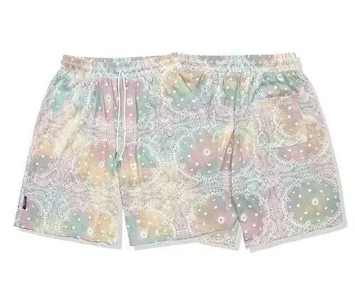 Japanese Brand 21SS Tokyo Union Multi Color Bandana Paisley Sweat Shorts Size US 32 / EU 48 - 3 Thumbnail