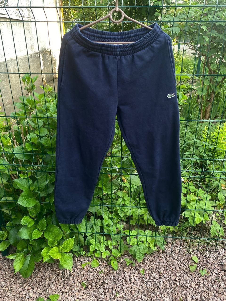 Lacoste Lacoste Heavyweight Navy Sweatpants – Size S Size US 29 - 3 Thumbnail