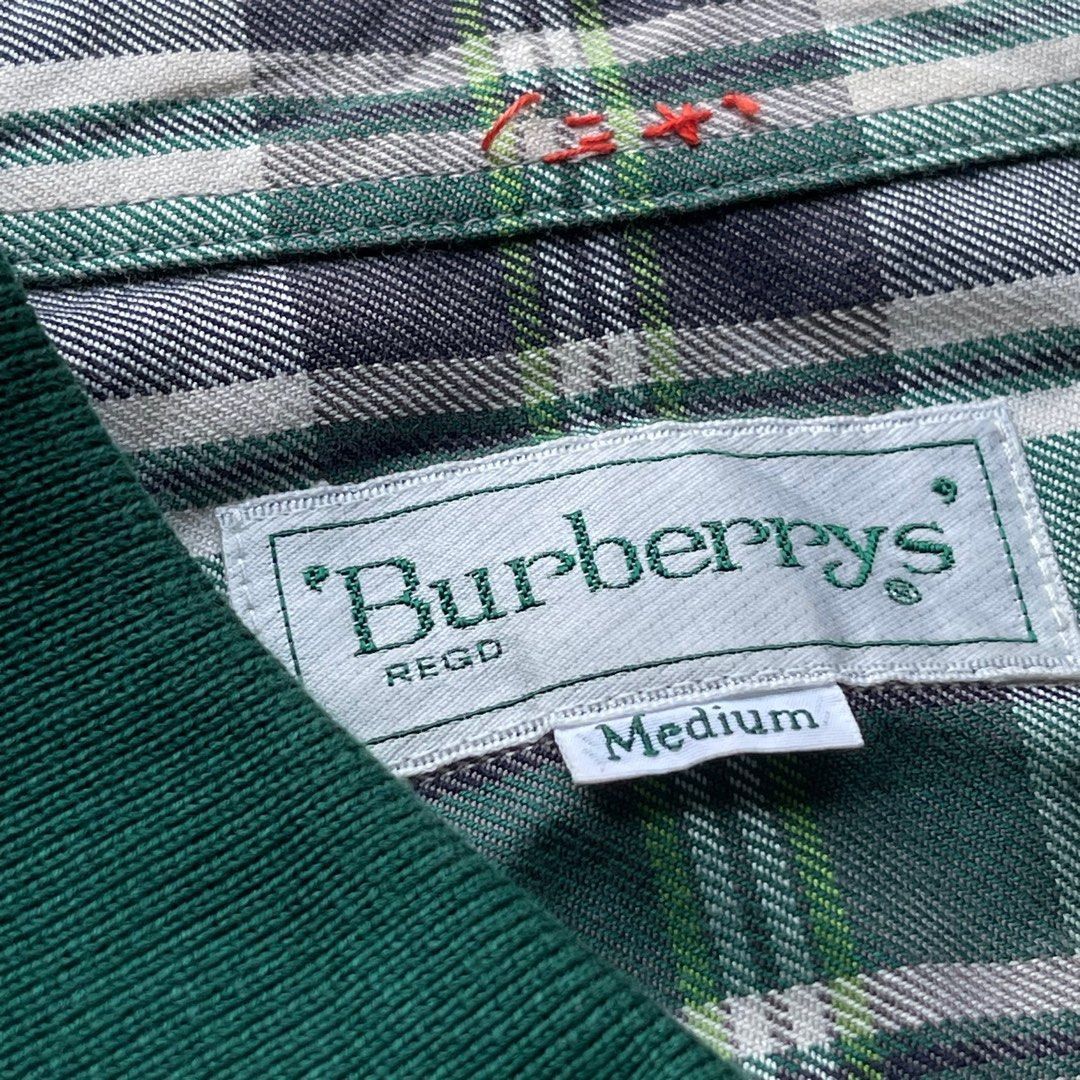Burberry Vintage Burberry Plaid Polo Shirt Size US M / EU 48-50 / 2 - 4 Thumbnail