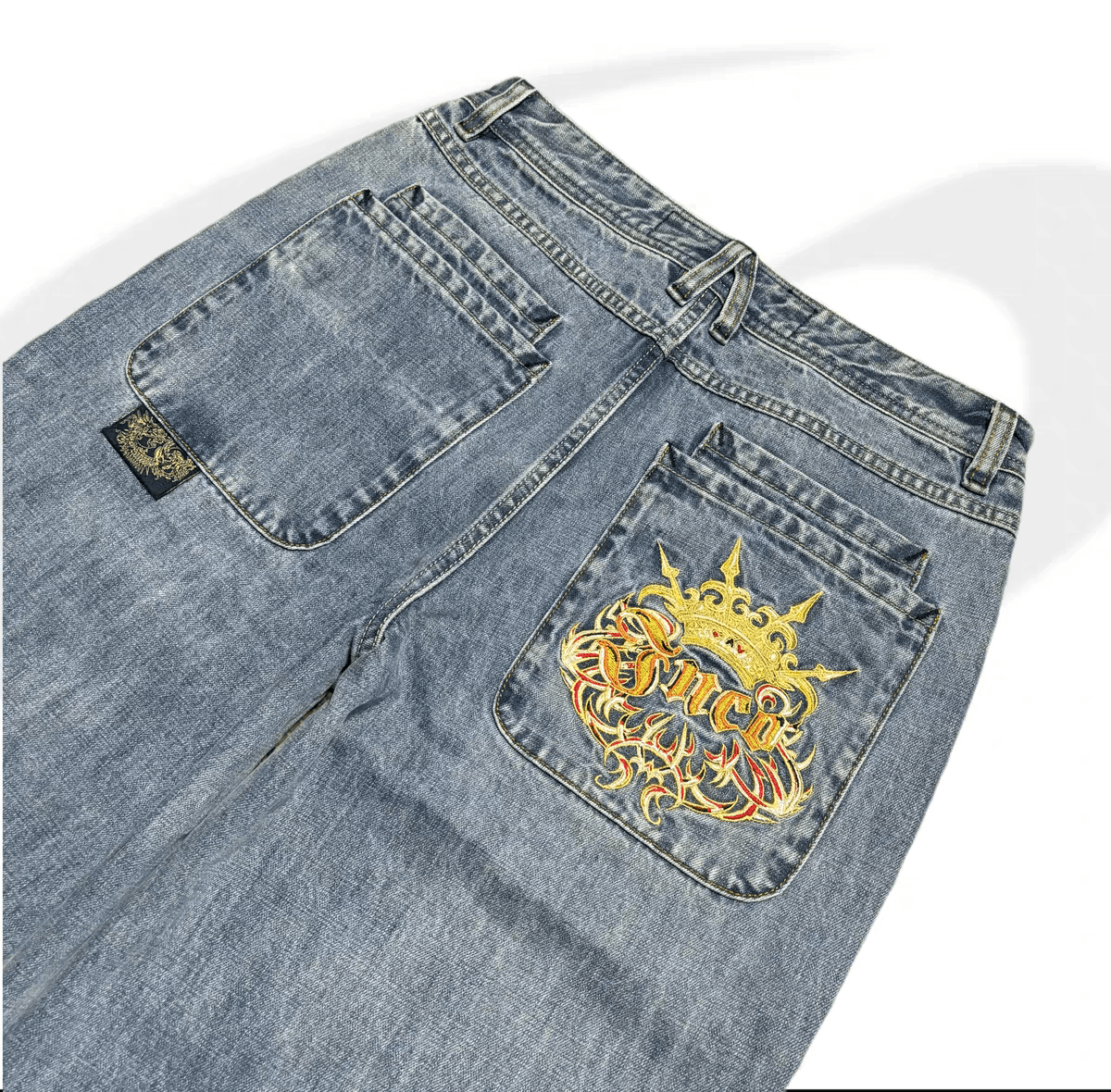 JNCO jnco tribal baggy wide leg baggy jeans Size US 32 / EU 48 - 5 Thumbnail