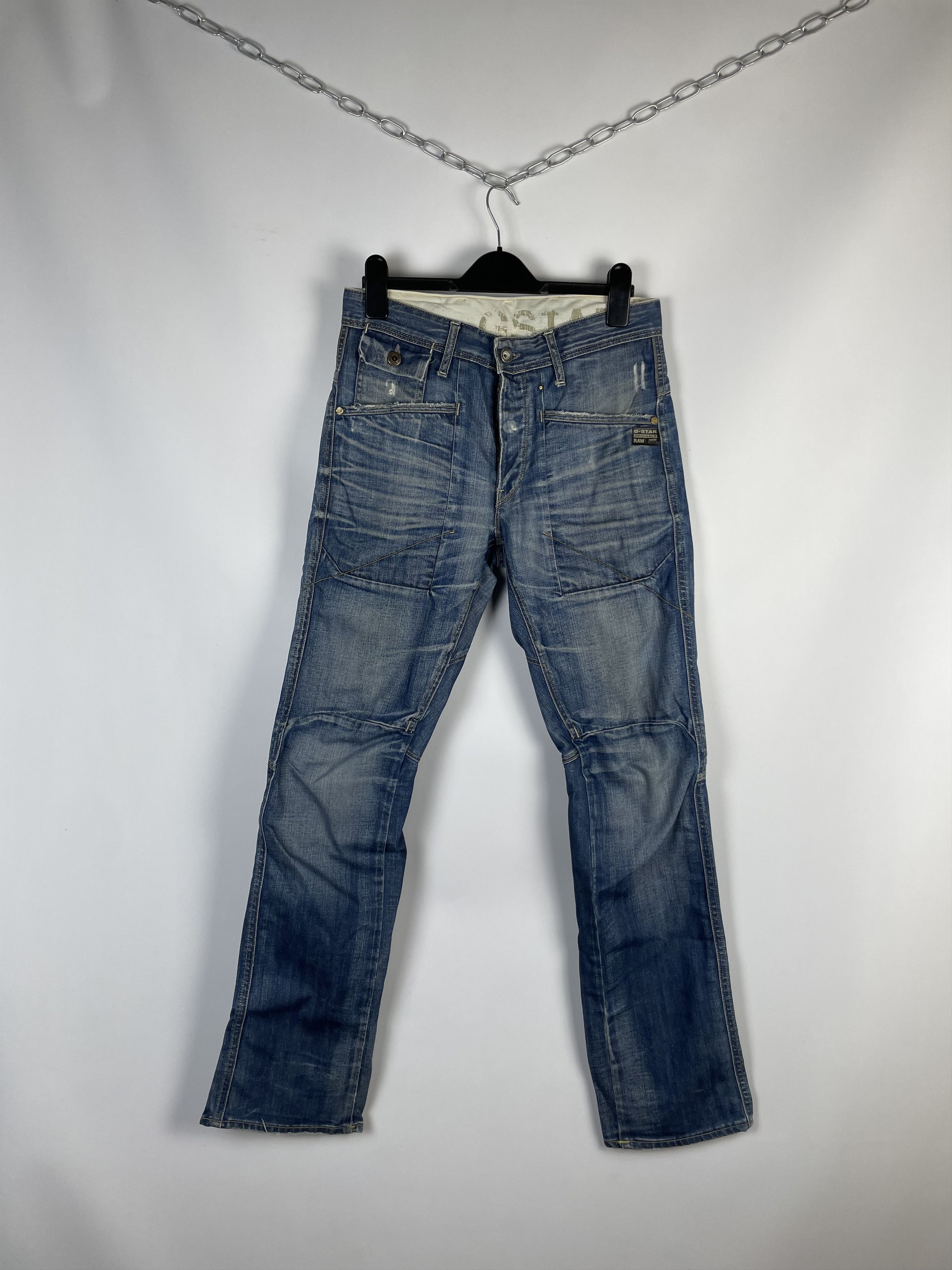 G-Star G-Star Raw Pants Double Knee Jeans Size US 29 - 8 Thumbnail