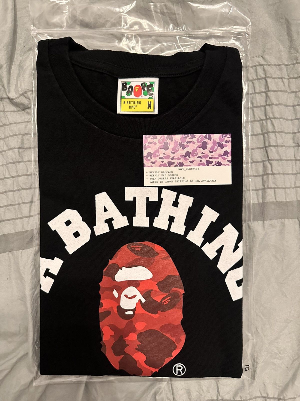 Bape Color Camo College Tee Size US XL / EU 56 / 4 - 1 Thumbnail