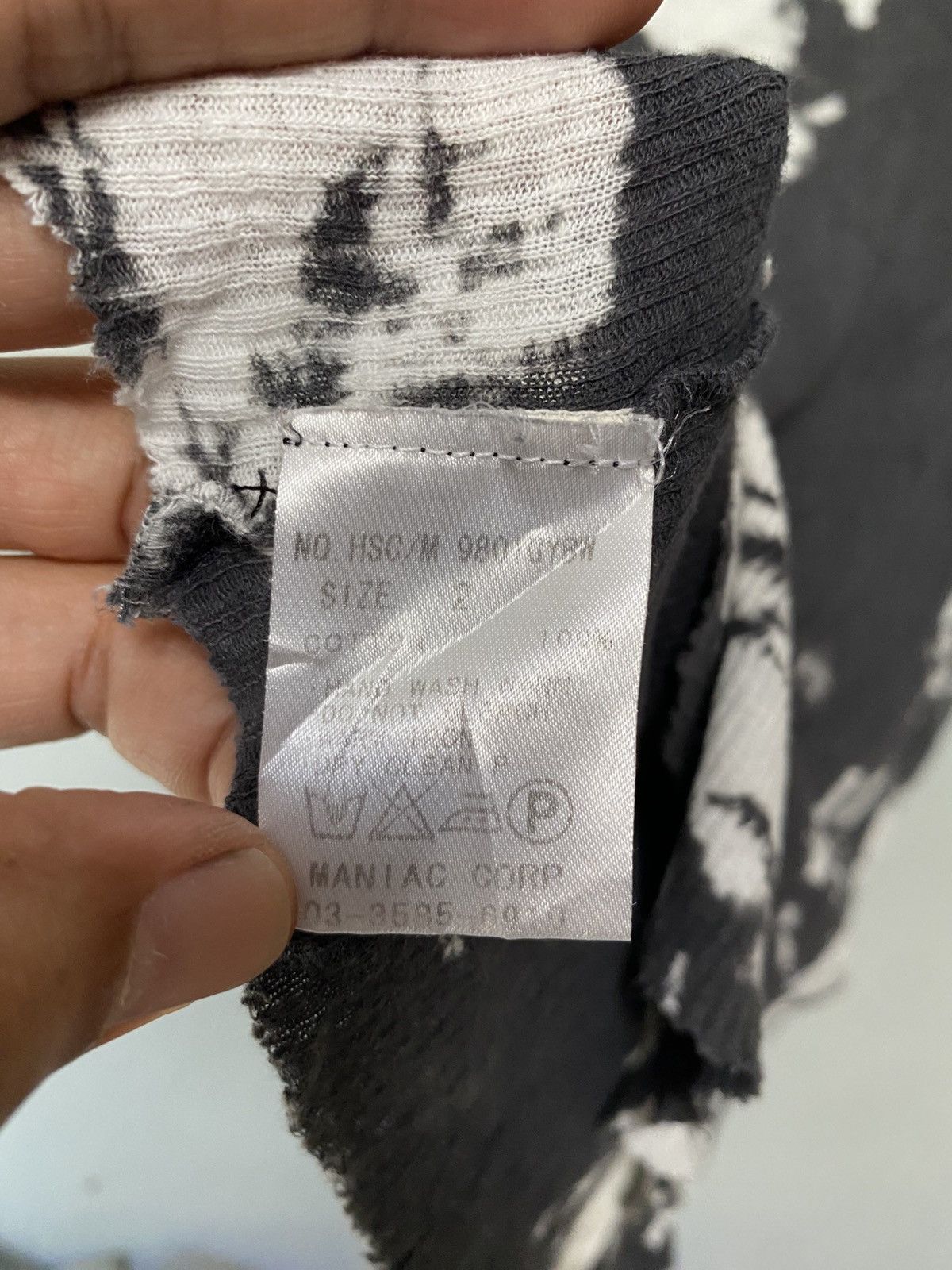 Le Grande Bleu (L.G.B.) LGB maniac corp acidwash distressed tshirt Size US M / EU 48-50 / 2 - 7 Thumbnail