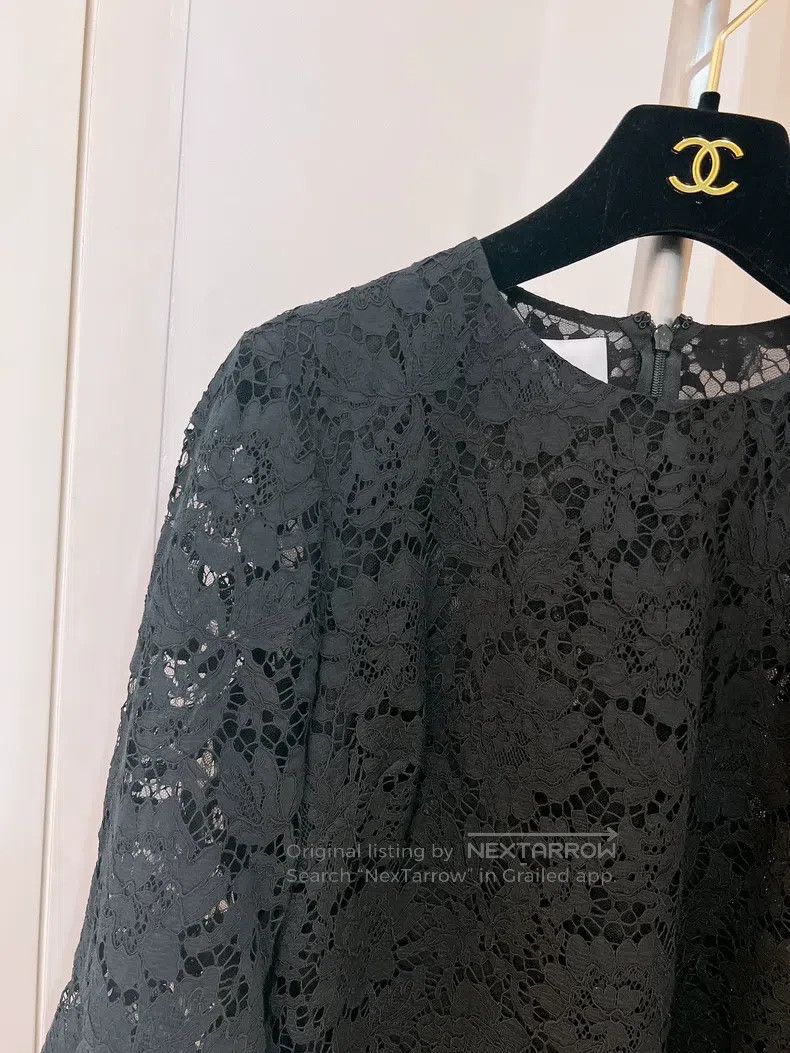Valentino Valentino Black lace dress Size S / US 4 / IT 40 - 3 Thumbnail