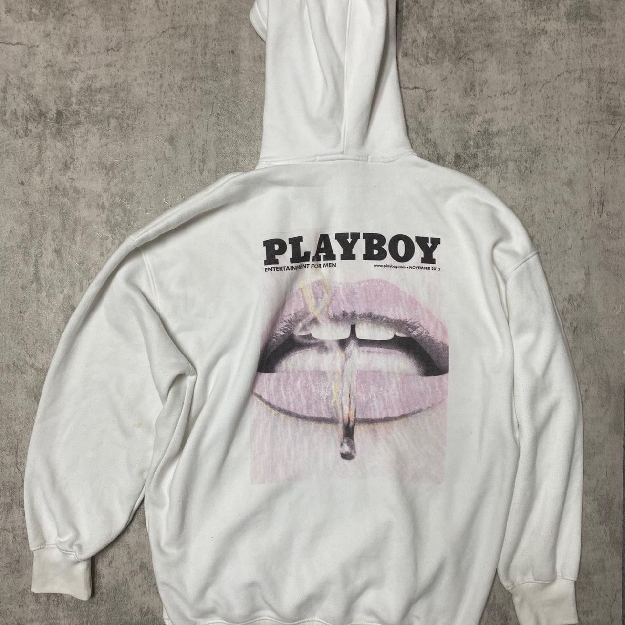 Playboy White Playboy hoodie with purple logo #loungewear Size S / US 4 / IT 40 - 6 Thumbnail
