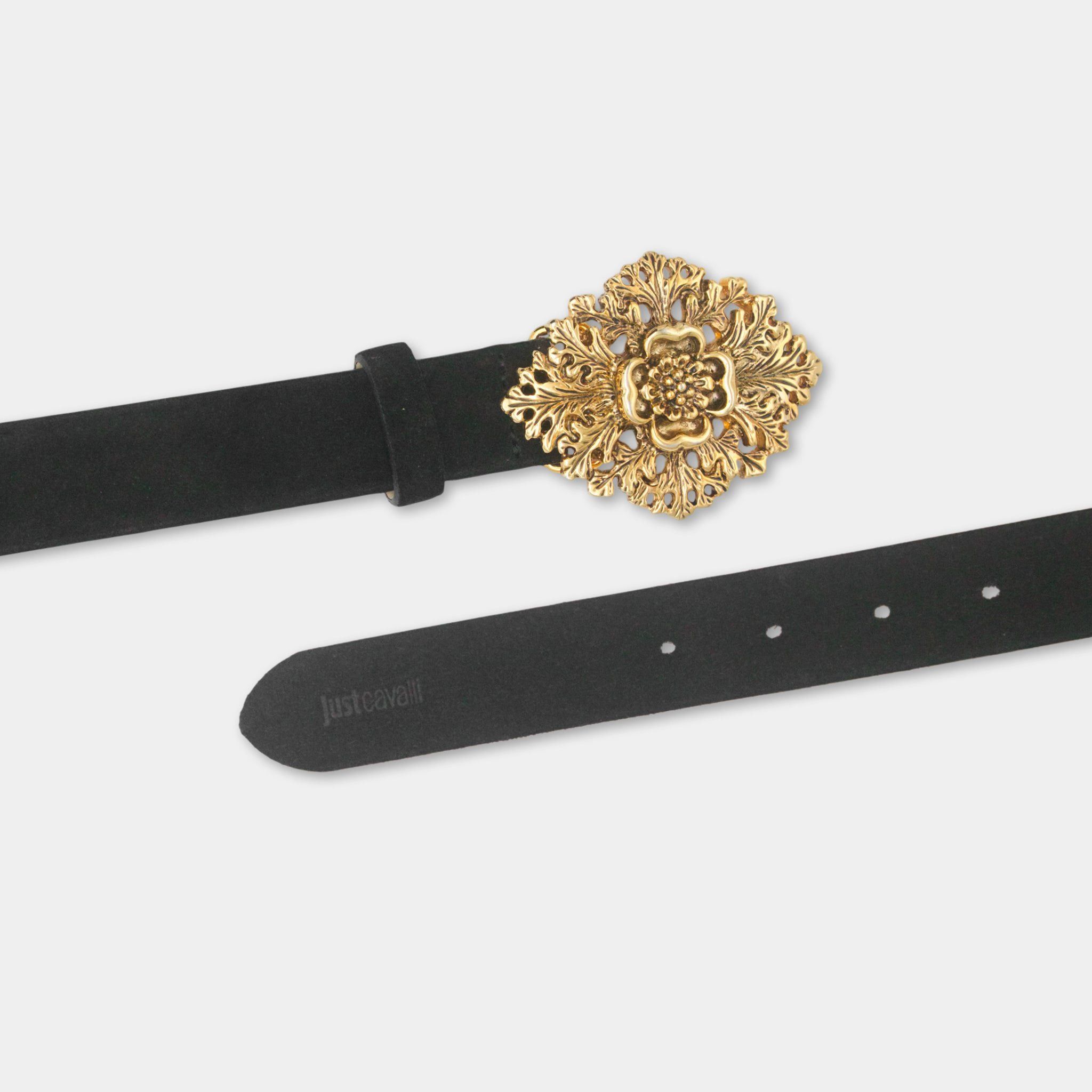 Just Cavalli Just Cavalli Golden Buckle Belt Size ONE SIZE - 1 Thumbnail