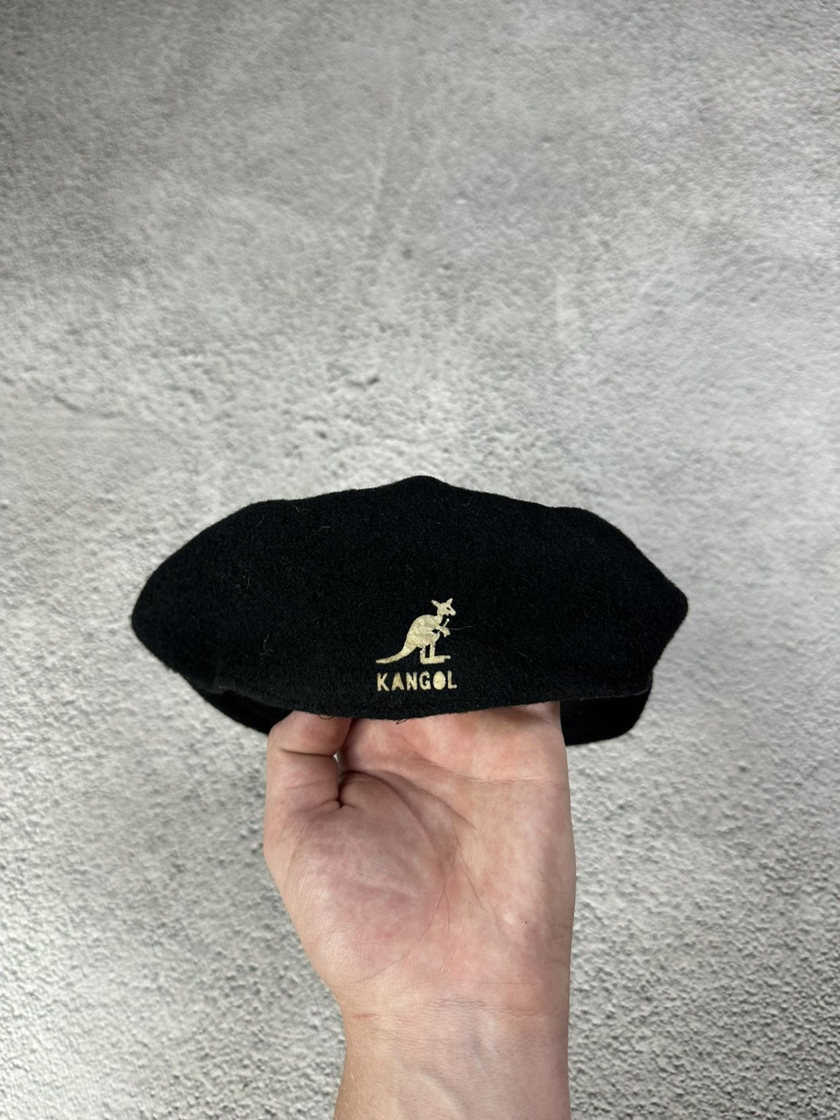 Kangol Black Wool Fedora vintage Kangol Wool Player - Black/S at Amazon Men main image 4