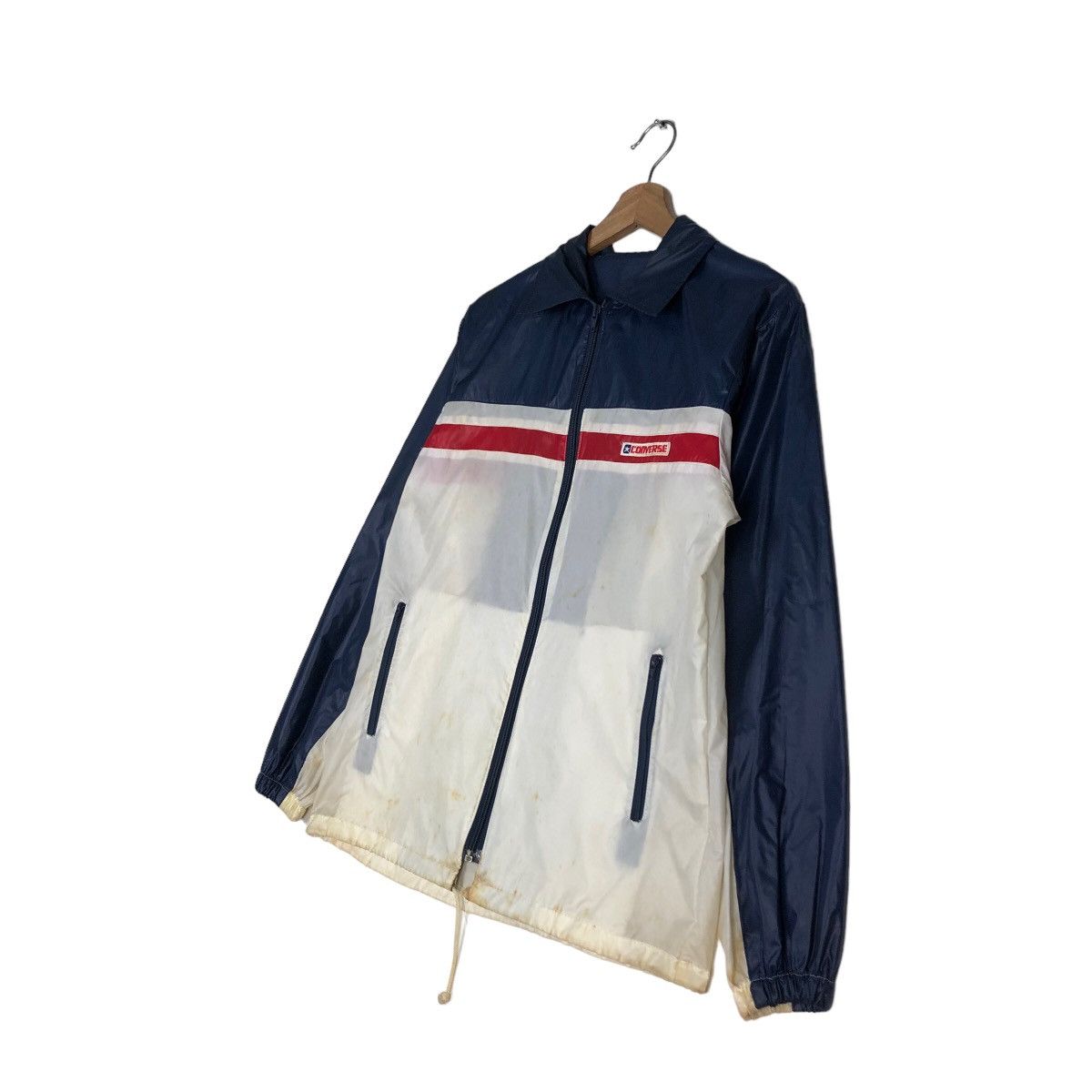 Japanese Brand 🔥80’s Vintage Converse Jacket Big Logo Size US M / EU 48-50 / 2 - 2 Thumbnail