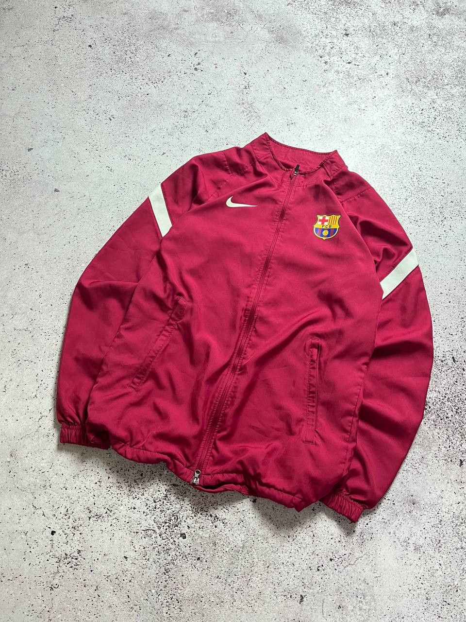 Nike Vintage Nike Barcelona Track Jacket Y2K Barca Size US S / EU 44-46 / 1 - 1 Thumbnail