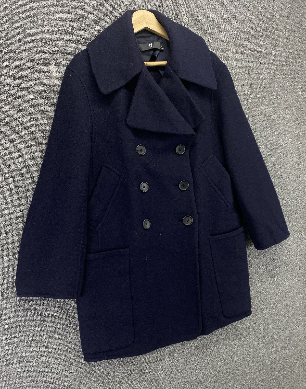 Jil Sander × Uniqlo Jil Sander x Uniqlo Double Breasted Wool Jacket Size US L / EU 52-54 / 3 - 2 Thumbnail