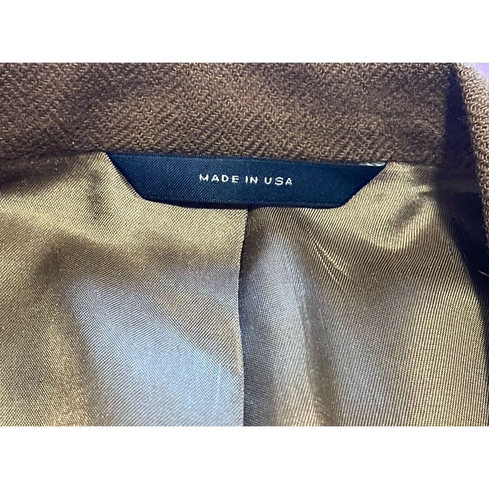 Brooks Brothers VINTAGE Brooks Brothers Suit Jacket Blazer 44 Long Camelhair Brown Union Made Men 2 Piece Long Regular Mens Blazer 44 Brown Camelhair Size 44R - 5 Thumbnail