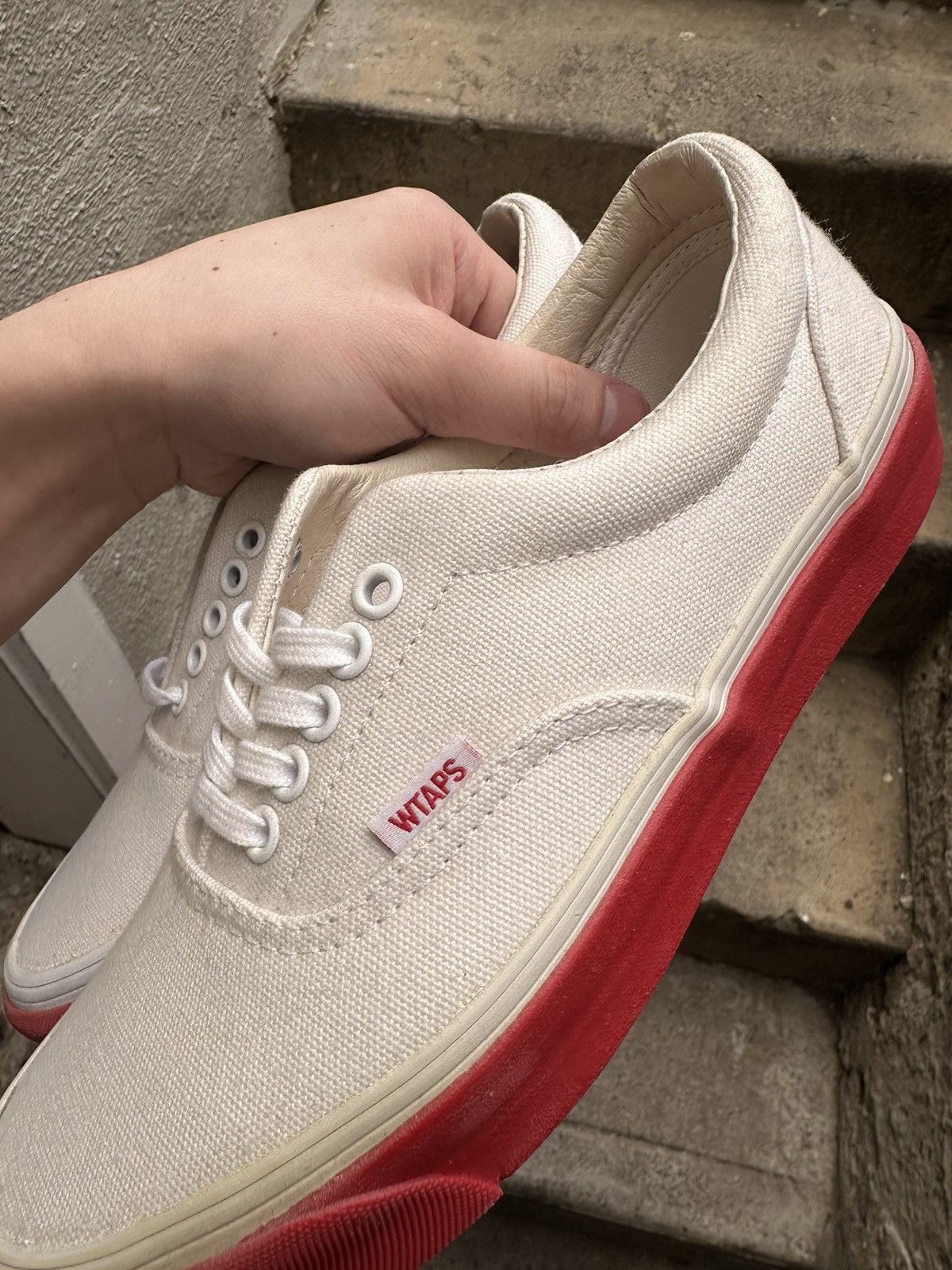 Vans × Wtaps Vans Vault x WTAP OG Era LX White Red Blue Size US 7.5 / EU 40-41 - 9 Thumbnail