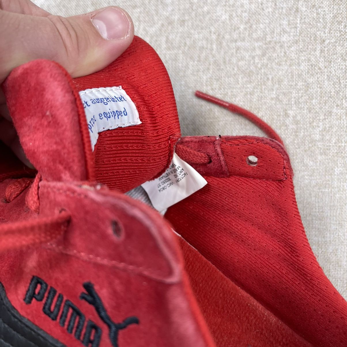 Puma VINTAGE OG 2004 PUMA SPEEDCAT TRAINERS SNEAKERS RED SUEDE Size US 9 / IT 39 - 13 Thumbnail