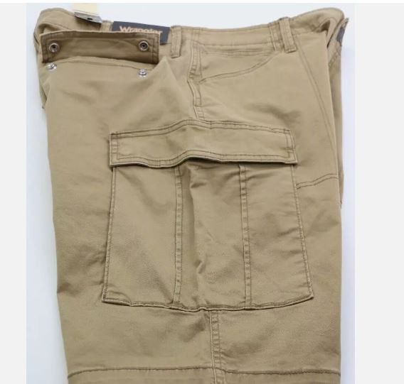 Wrangler Wrangler Cargo Men's Shorts Size W36 L10.5 Beige New Size US 36 / EU 52 - 6 Thumbnail