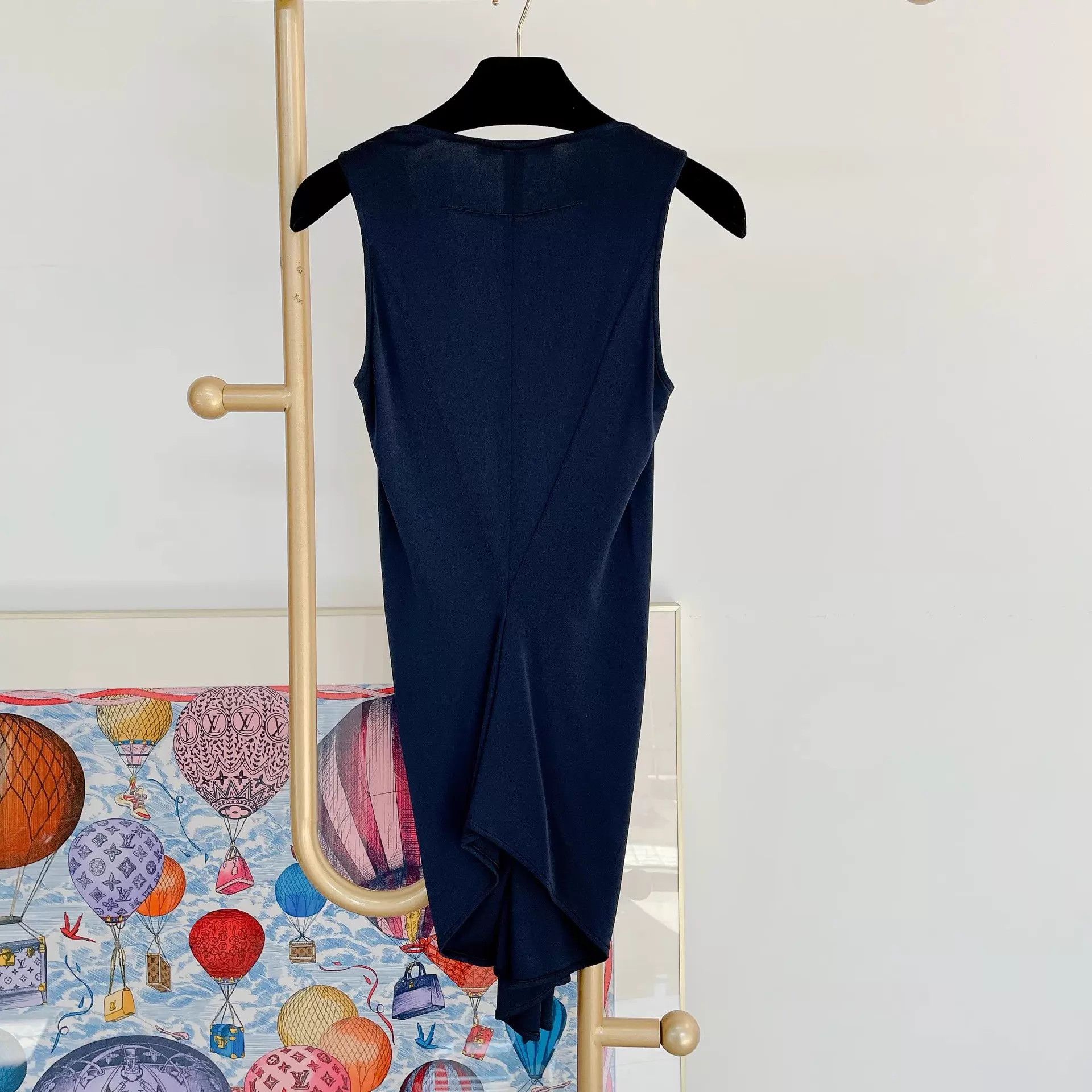 Givenchy Givenchy blue sleeveless XS dress Size XS / US 0-2 / IT 36-38 - 2 Thumbnail
