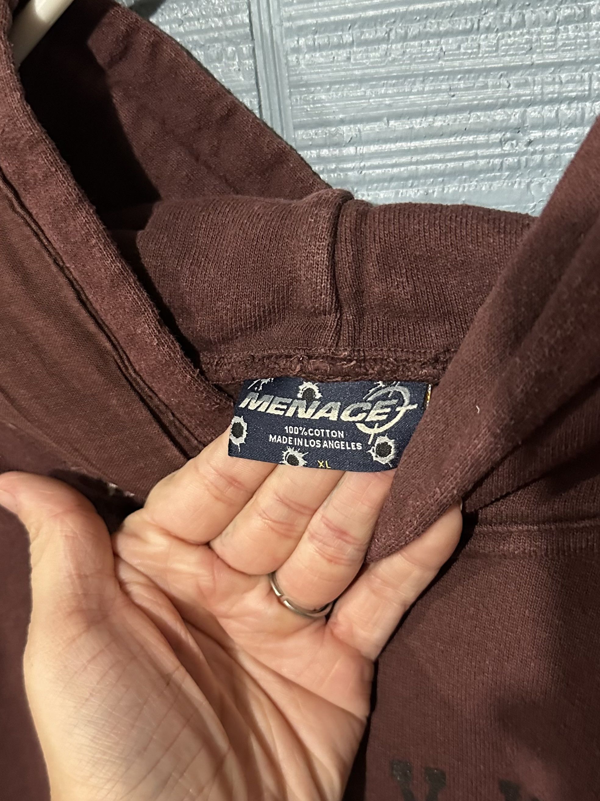 Menace Menace bandana hoodie Size US XL / EU 56 / 4 - 3 Thumbnail