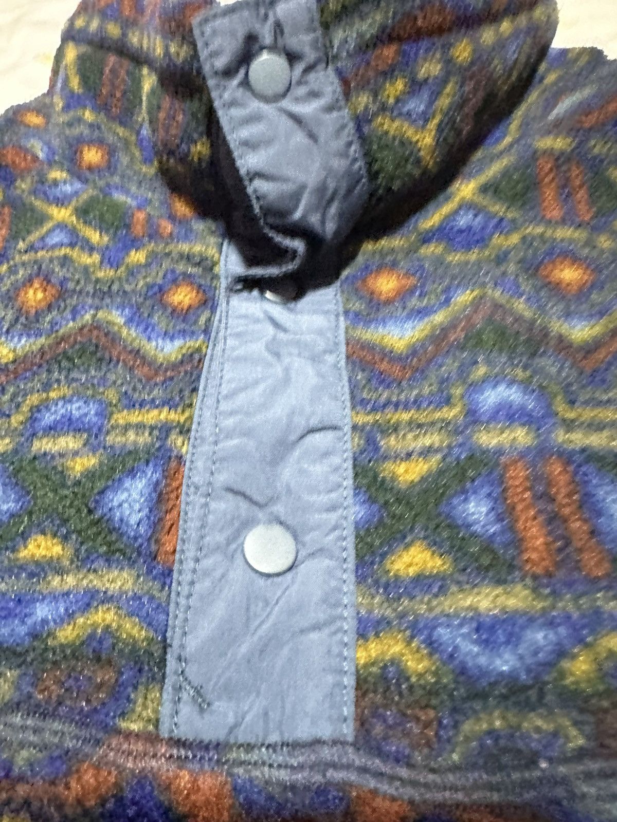 Montbell Montbell soutwest aztest snapbutton sweater Size US L / EU 52-54 / 3 - 4 Thumbnail