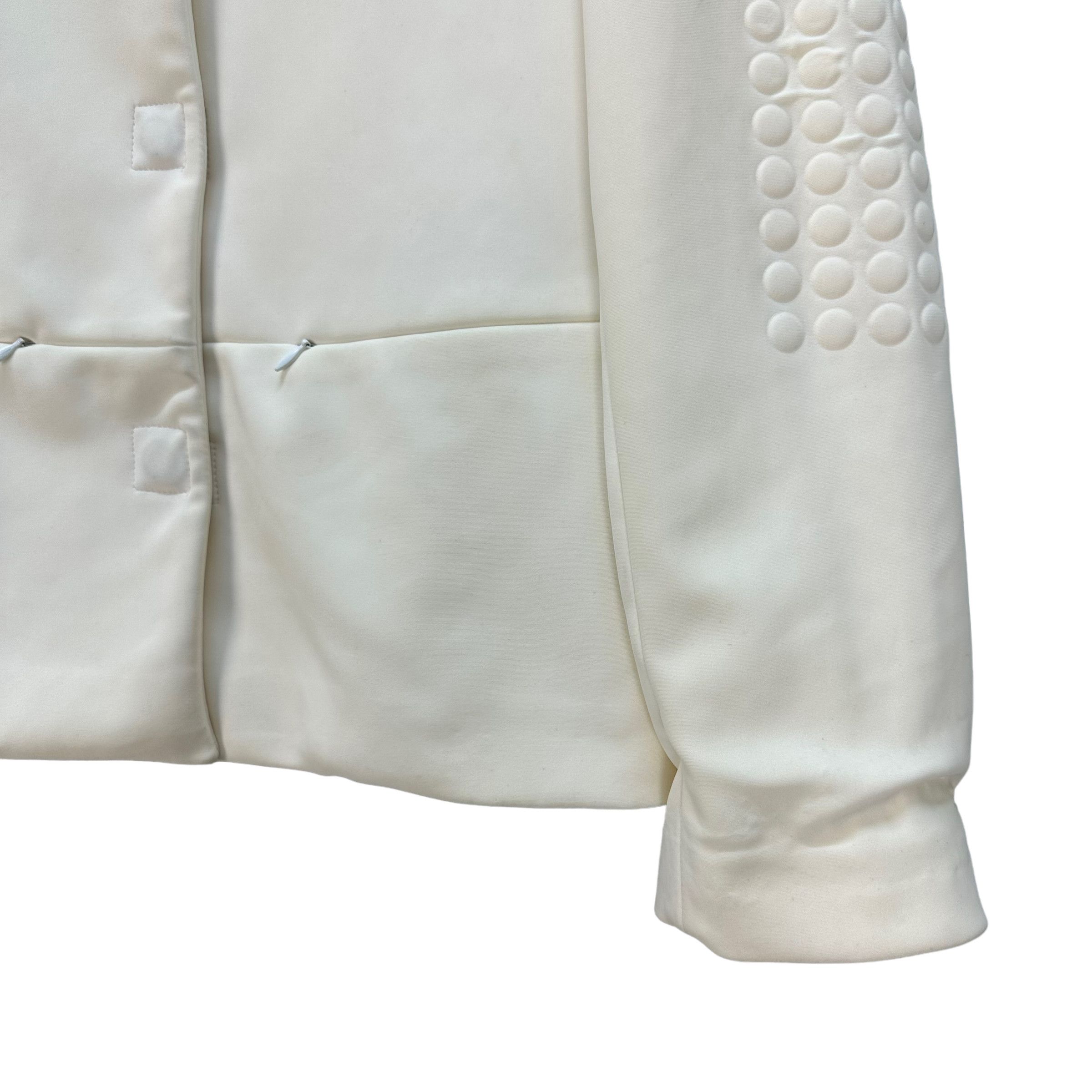 Fendi FENDI JEANS ANTI STRESS MAGNET BUTTON WHITE JACKET #8182-209 Size US S / EU 44-46 / 1 - 8 Thumbnail