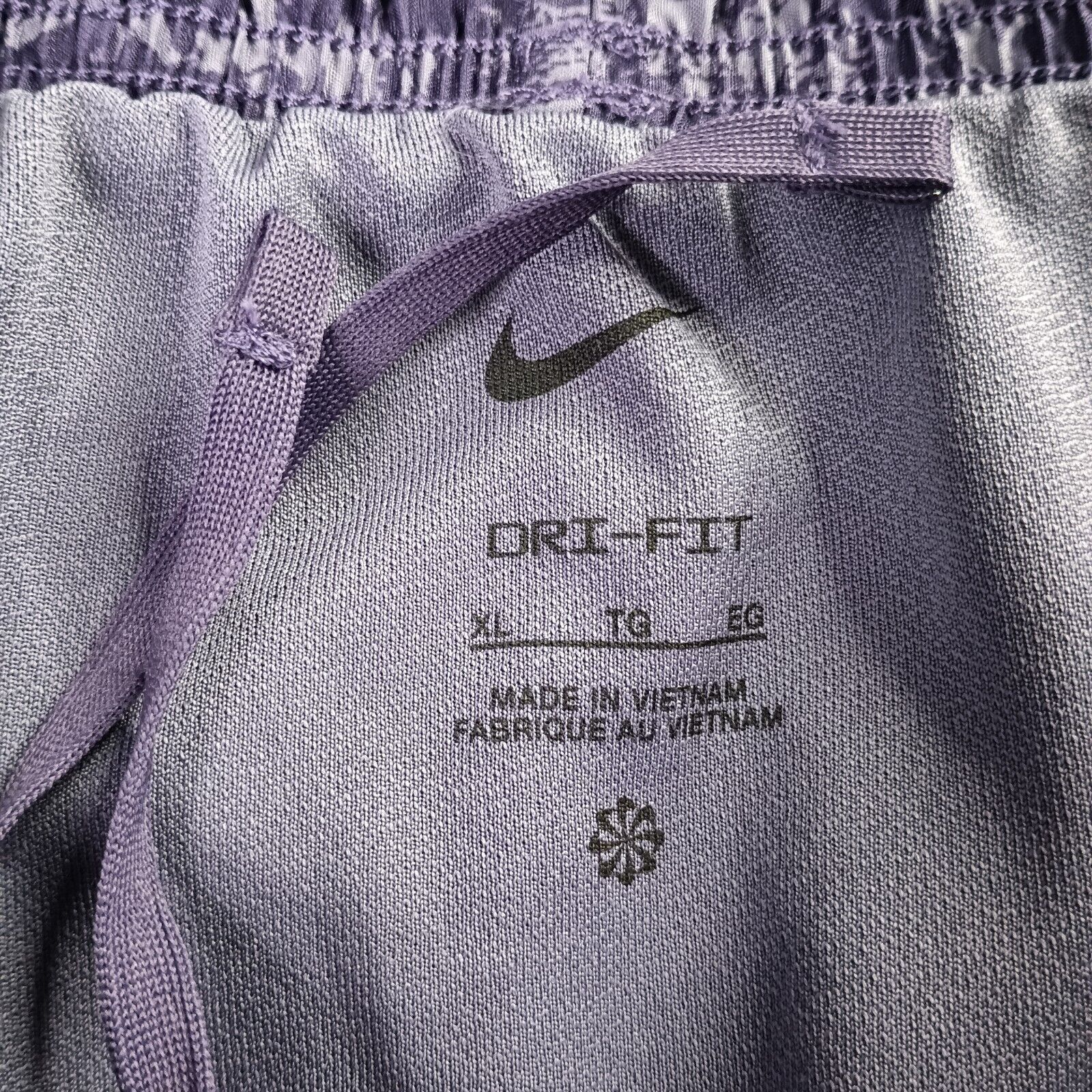 Nike Nike One Tempo Running Shorts Women's XL Purple Dri-FIT Size 34" / US 12 / IT 48 - 3 Thumbnail