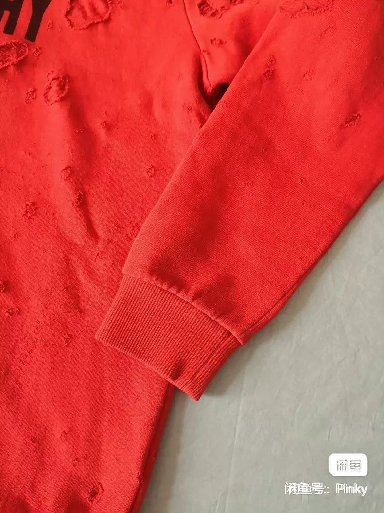 Givenchy Givenchy Ripped Hoodie with Hood Size US M / EU 48-50 / 2 - 5 Thumbnail