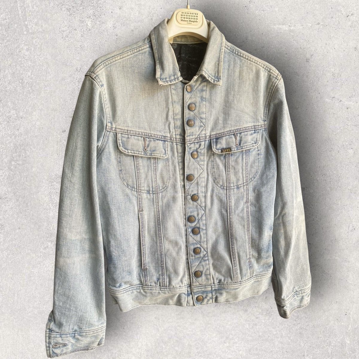 N.Hoolywood N.Hoolywood X Lee Asymmetric Button Denim Trucker Size US M / EU 48-50 / 2 - 3 Thumbnail