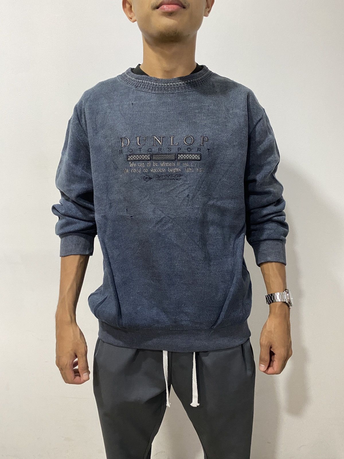 Dunlop Vintage Dunlop Faded Sweatshirts PS0036 Size US S / EU 44-46 / 1 - 12 Thumbnail