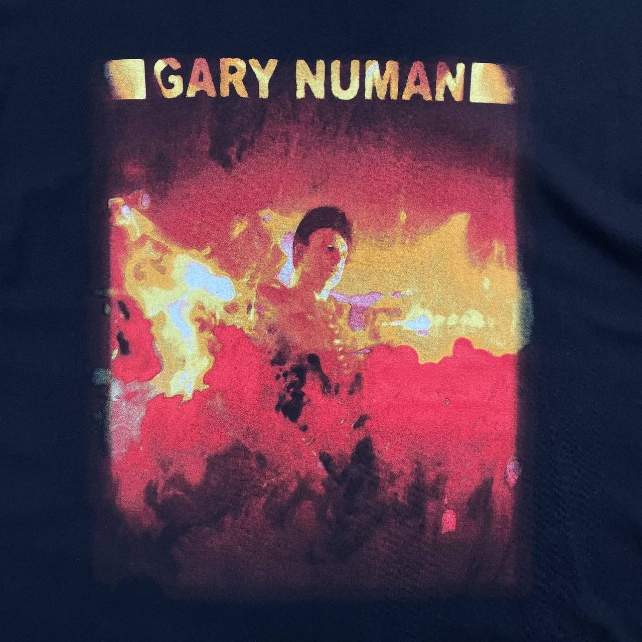 Band Tees × Vintage Vintage 2000s Gary Numan Hope Bleeds Mortal Records T Shirt Size US XL / EU 56 / 4 - 3 Thumbnail