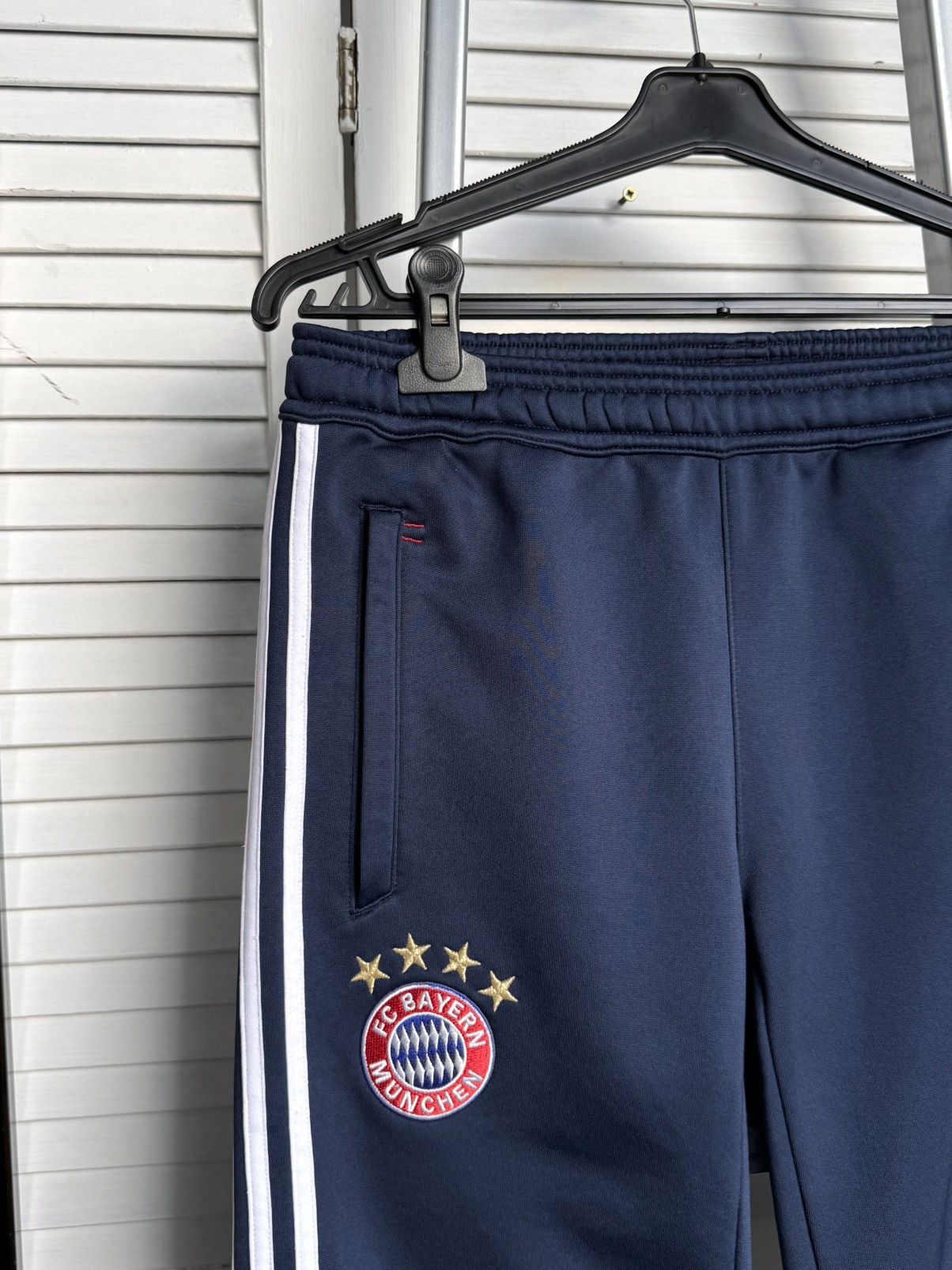 Adidas Adidas FC Bayern Munich Track Training Soccer Pants Blue Size US 30 / EU 46 - 7 Thumbnail
