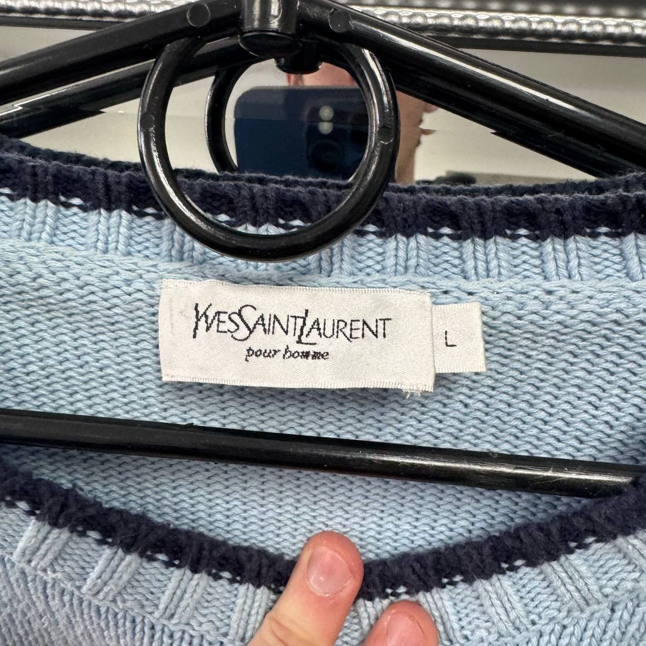 Yves Saint Laurent Vintage YSL Yves Saint Lauren Sweater knit Size US L / EU 52-54 / 3 - 7 Thumbnail