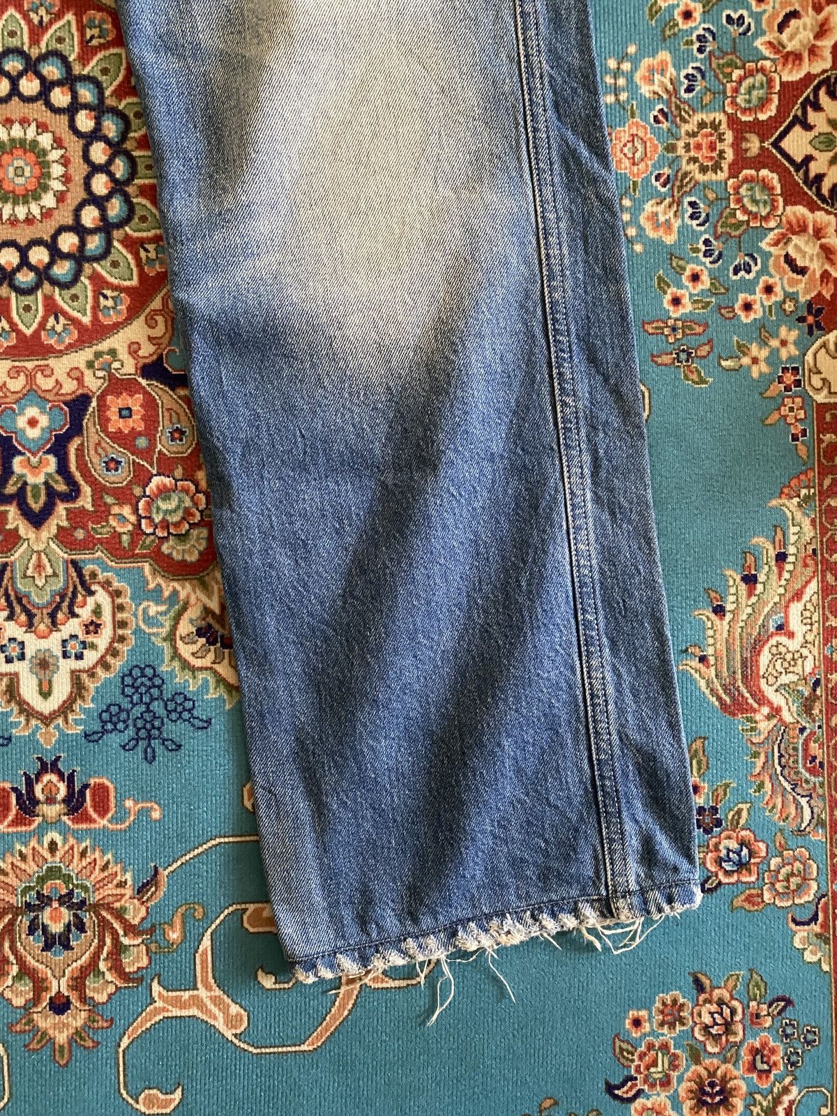 Diesel × Japanese Brand Diesel Loiku Fatigue Distressed Denim Size US 33 - 6 Thumbnail