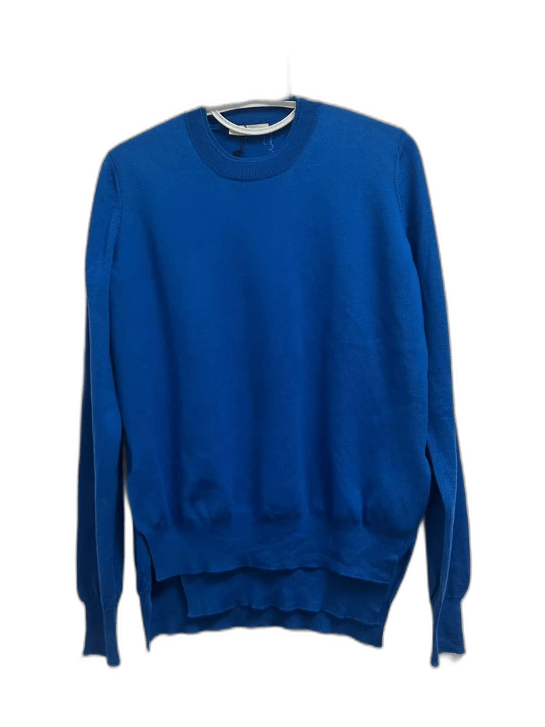 Celine Celine Blue Wool Mock Two-Piece Sweater Size US S / EU 44-46 / 1 - 1 Thumbnail
