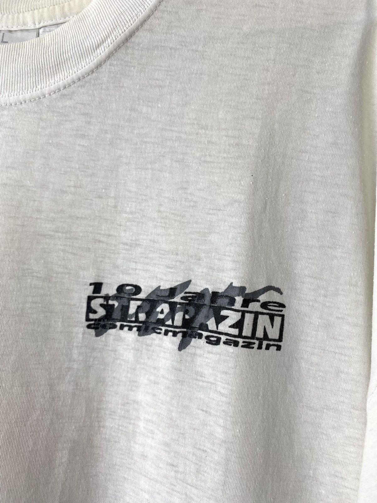 Band Tees × TALKING ABOUT THE ABSTRACTION 1990’s Vintage Strapazin Comics Art T Shirt Picasso Size US L / EU 52-54 / 3 - 4 Thumbnail