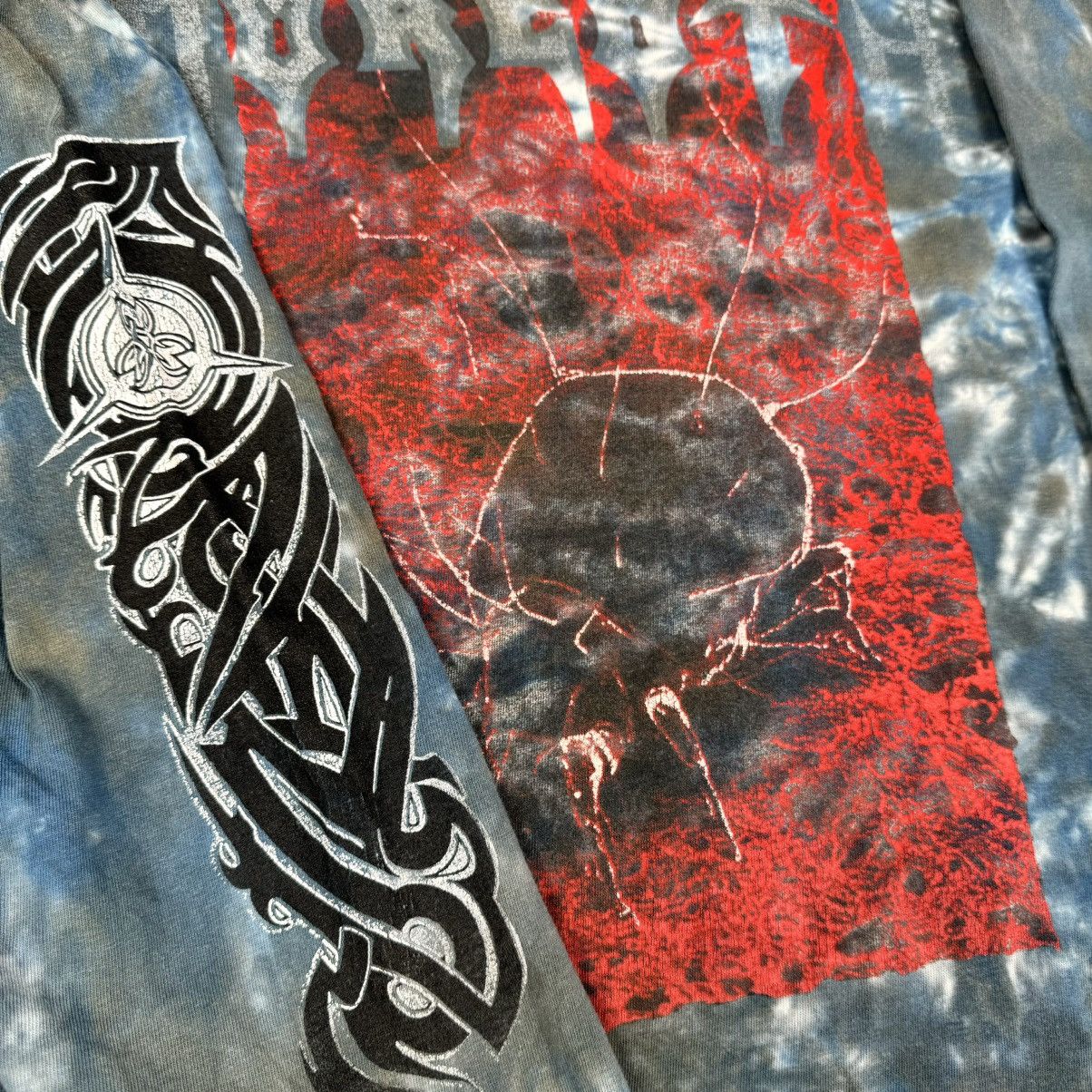 Band Tees Vintage 1993 Morgoth ‘Odium’ Metal Rare Tie Dye LS T Shirt Size US XXL / EU 58 / 5 - 6 Thumbnail
