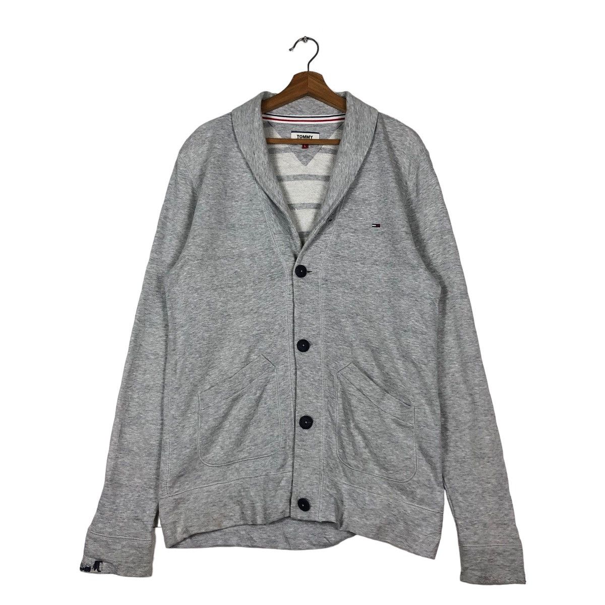 Japanese Brand 🔥Vintage Cardigan Jacket Tommy Hilfiger Japan Size US M / EU 48-50 / 2 - 1 Thumbnail