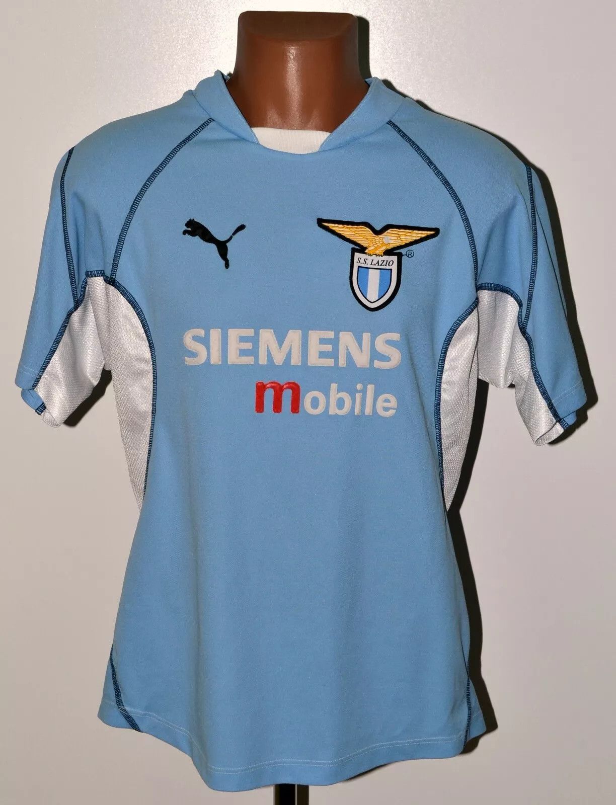 Puma SS LAZIO ITALY 2001/2002 HOME FOOTBALL SHIRT JERSEY PUMA S Size US S / EU 44-46 / 1 - 1 Thumbnail