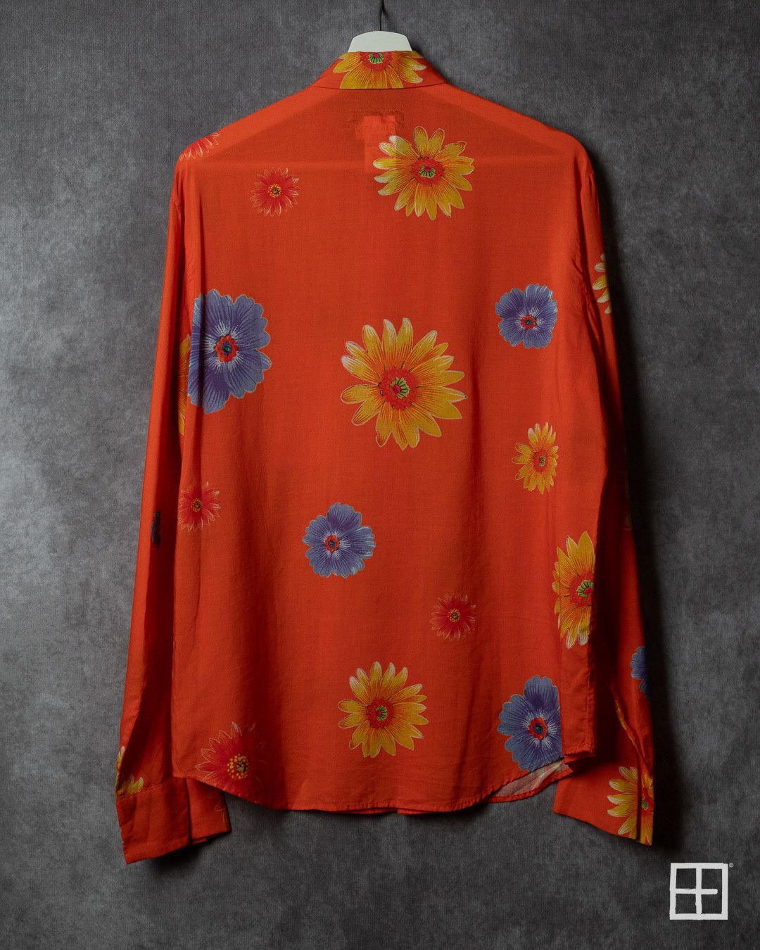 Yohji Yamamoto Yohji Yamamoto Pour Homme SS02 Flowers Printed Shirt Size US L / EU 52-54 / 3 - 2 Thumbnail