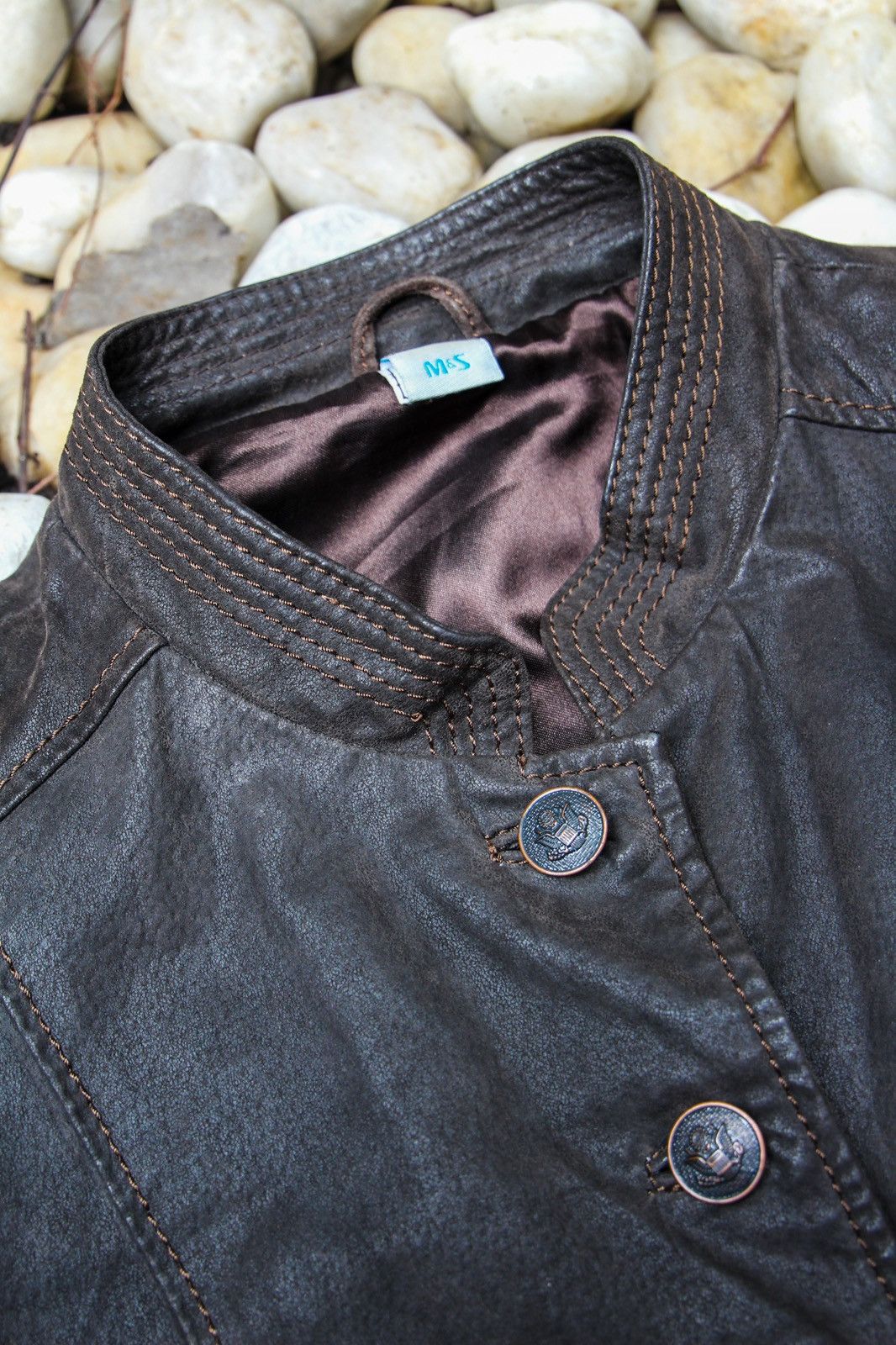 Vintage Vintage Leather Jacket Size M / US 6-8 / IT 42-44 - 6 Thumbnail