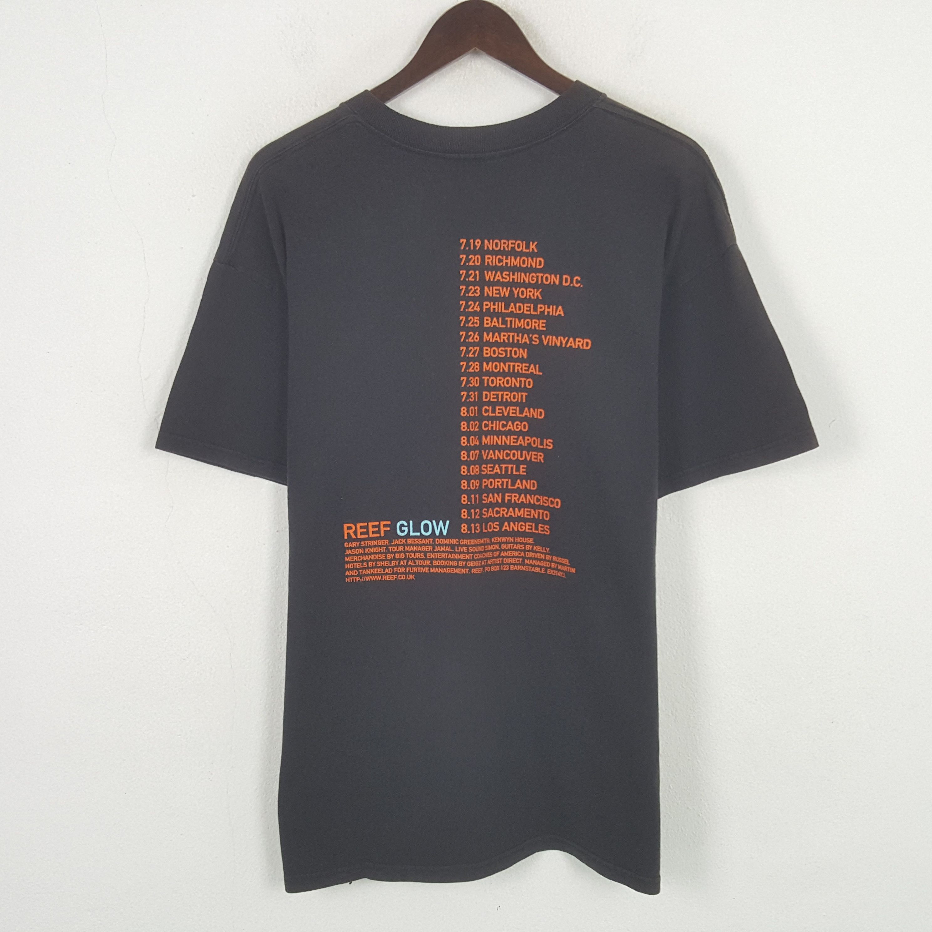 Band Tees Vintage Reef Glow Rock Band Tshirt Size US XL / EU 56 / 4 - 3 Thumbnail