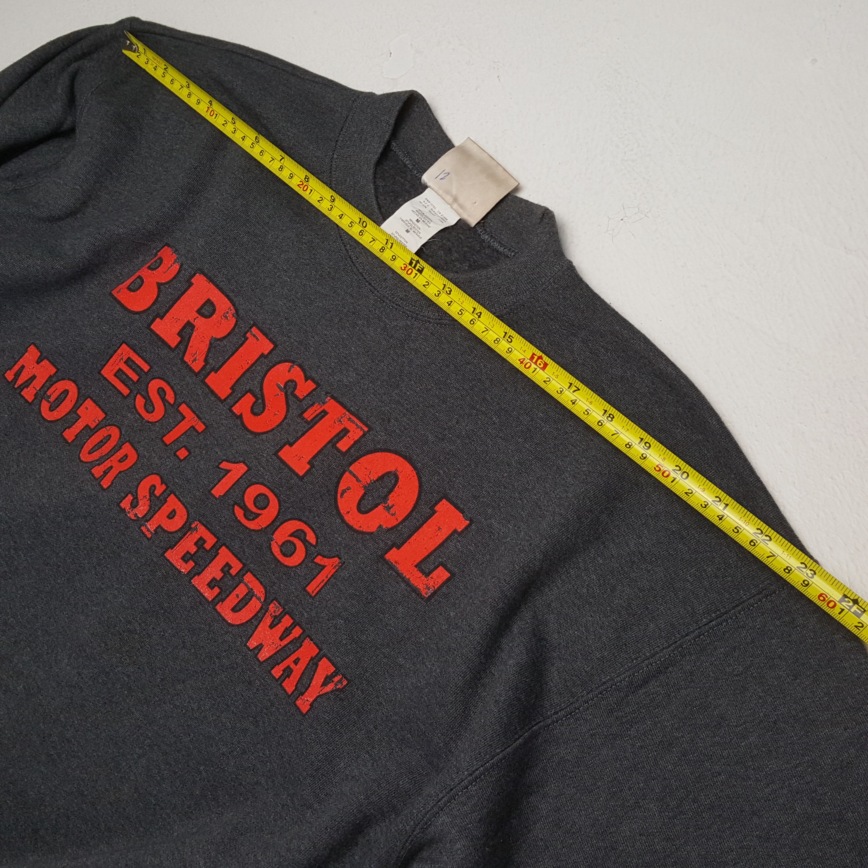 Hanes × Vintage BRISTOL MOTOR SPEEDWAY Vintage Sweatshirt Size US M / EU 48-50 / 2 - 4 Thumbnail
