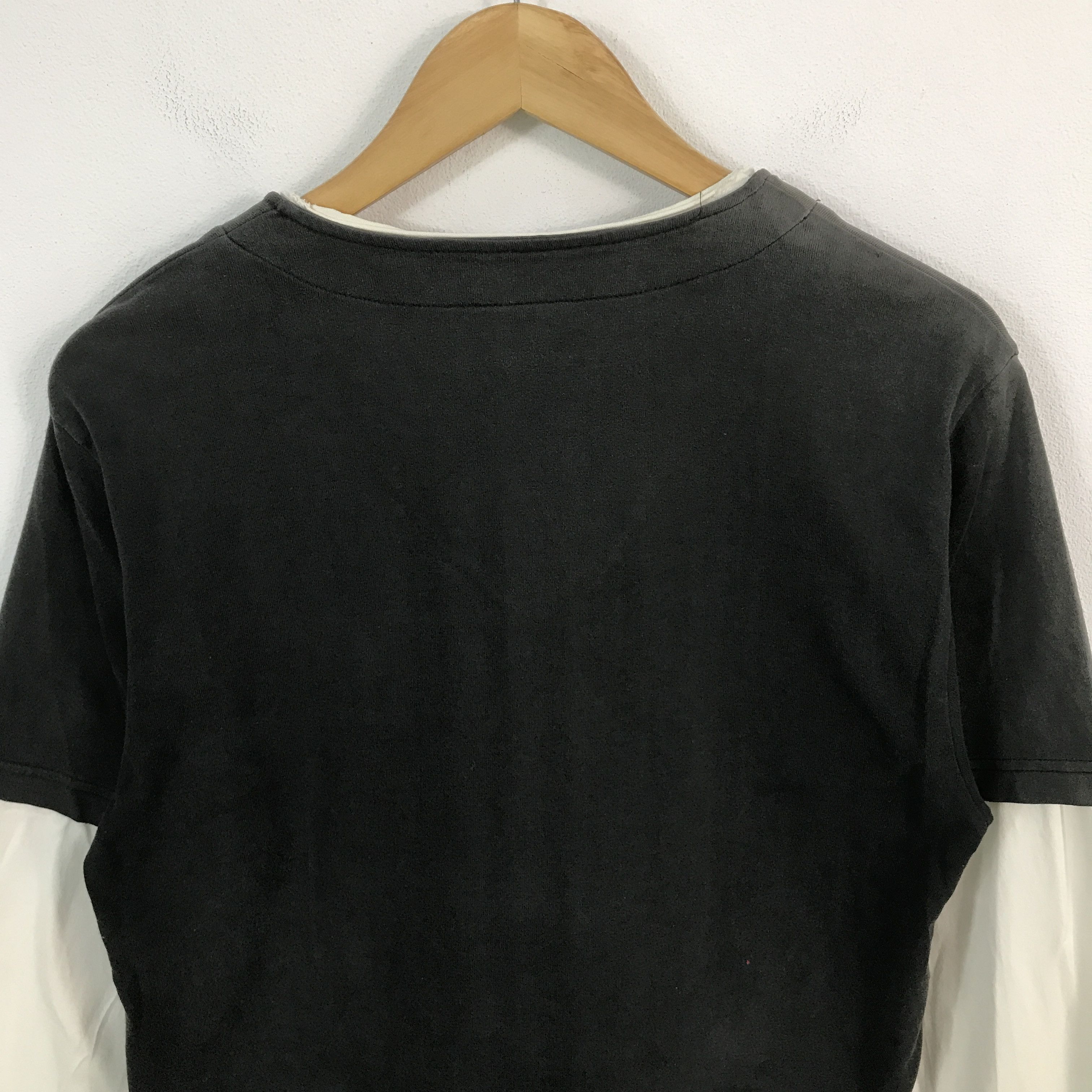 Japanese Brand × Vintage style japan tee oxfam long sleeve tshirts Size US M / EU 48-50 / 2 - 4 Thumbnail