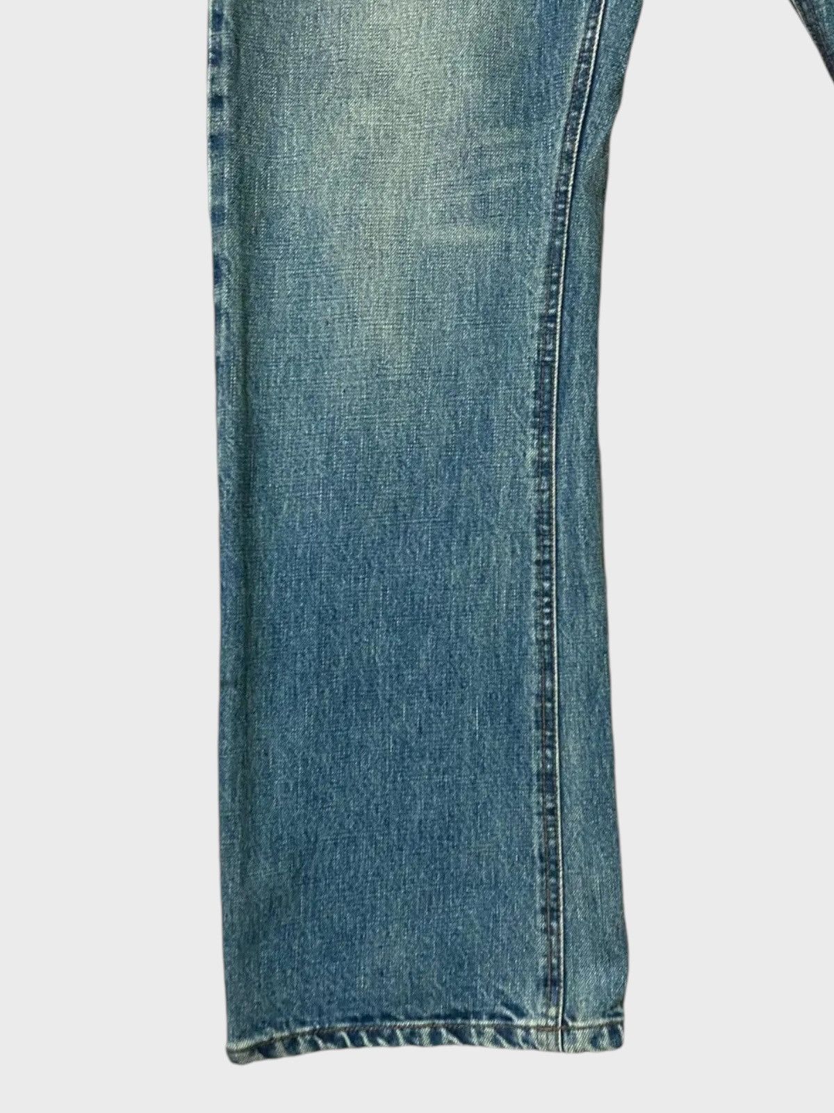 Japanese Brand NESTA BRAND Embroidered 🇲🇱 Mud Wash Selvedge Denim Size US 35 - 6 Thumbnail