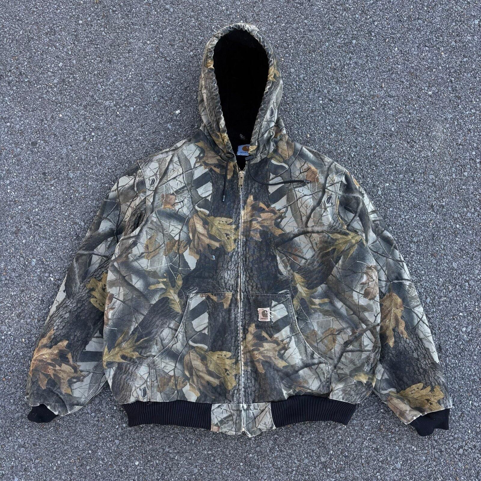 Carhartt Vintage 90s Realtree camouflage jacket Size US XL / EU 56 / 4 - 2 Thumbnail