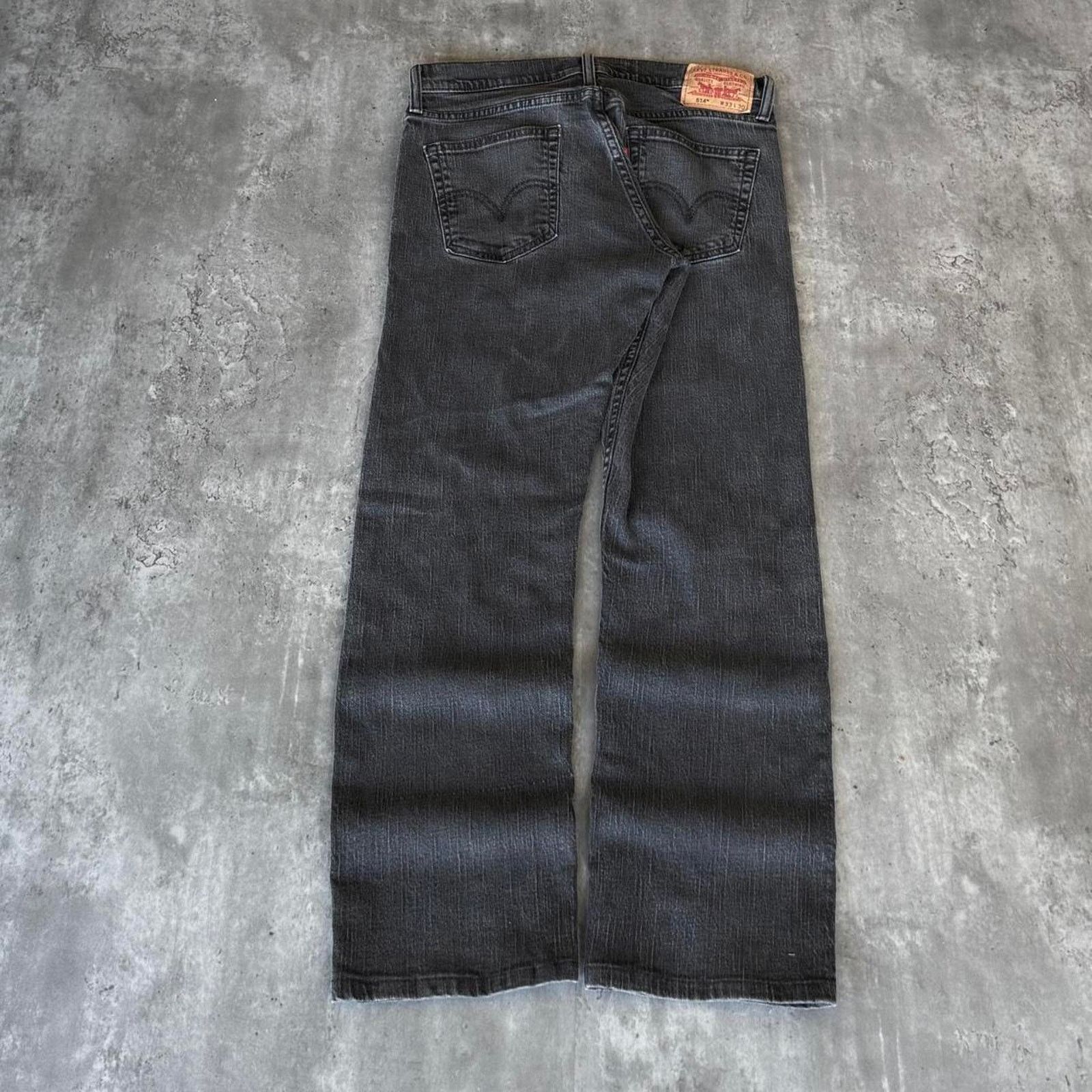 Levi's × Levi's Vintage Clothing Levi’s 514 Slim Straight Faded Black Essential Denim Jeans Size US 32 / EU 48 - 1 Thumbnail