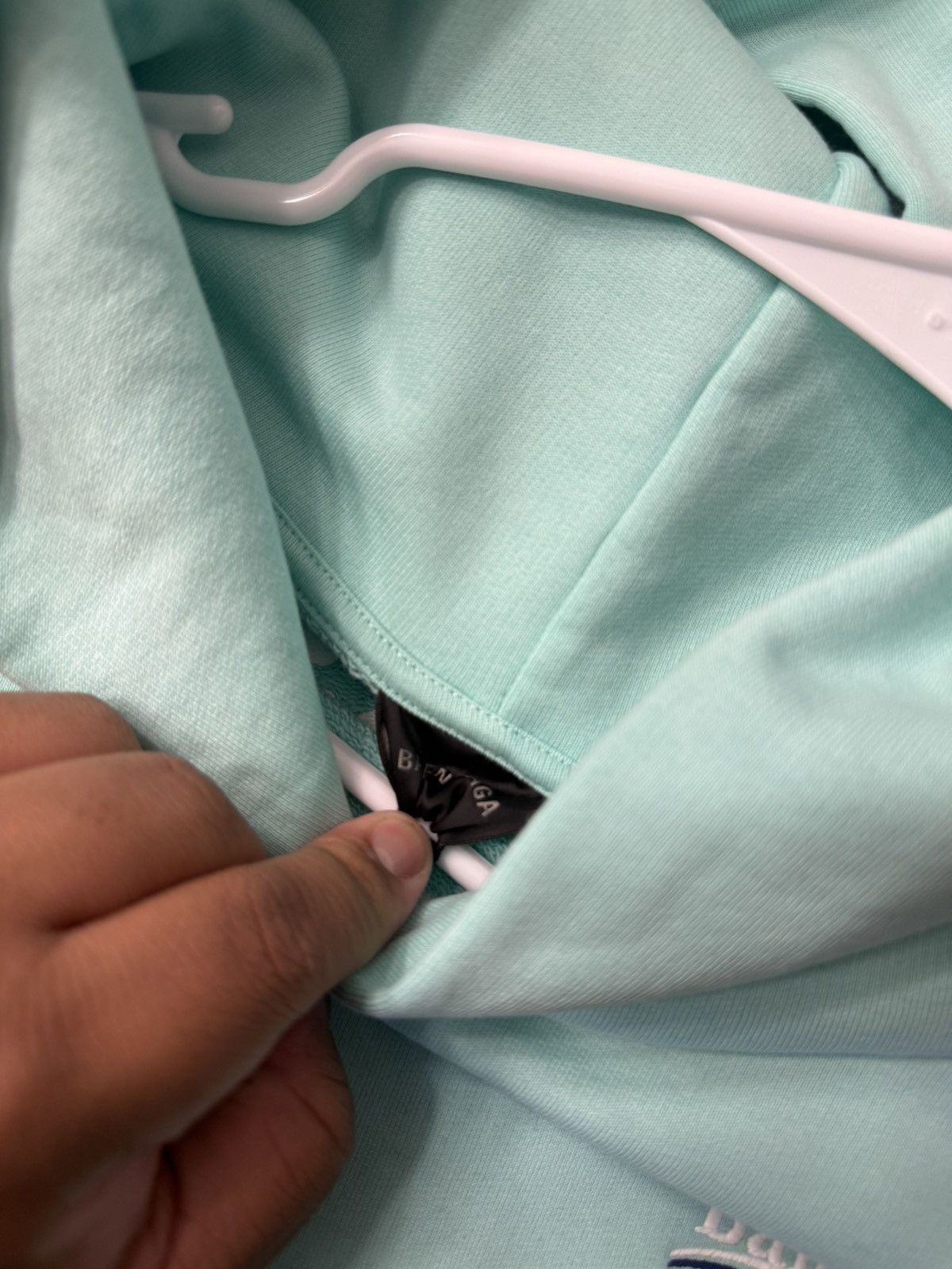 Balenciaga Balenciaga Mint Campaign Hoodie Size Small/ XXL Size US S / EU 44-46 / 1 - 9 Thumbnail