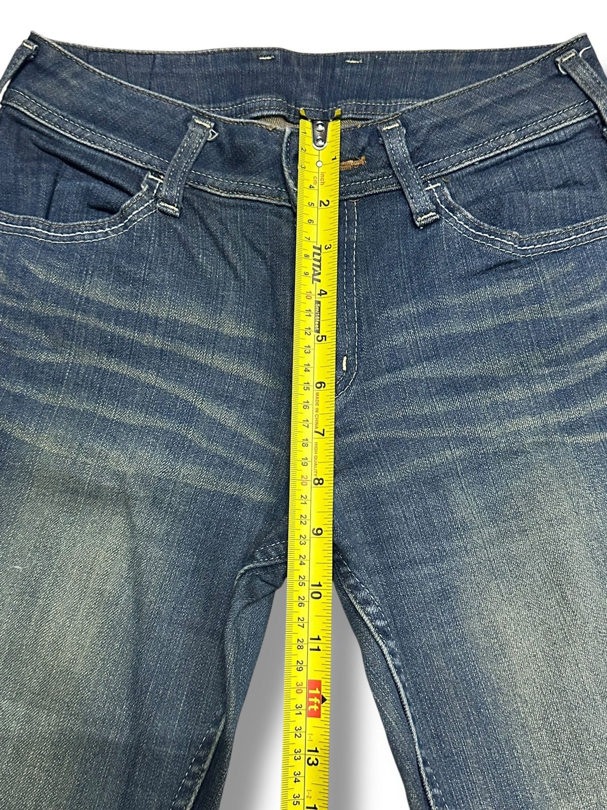 Japanese Brand Japan Jeans With Bootcut Wideleg Style and Faded Wash Size US 28 / EU 44 - 13 Thumbnail
