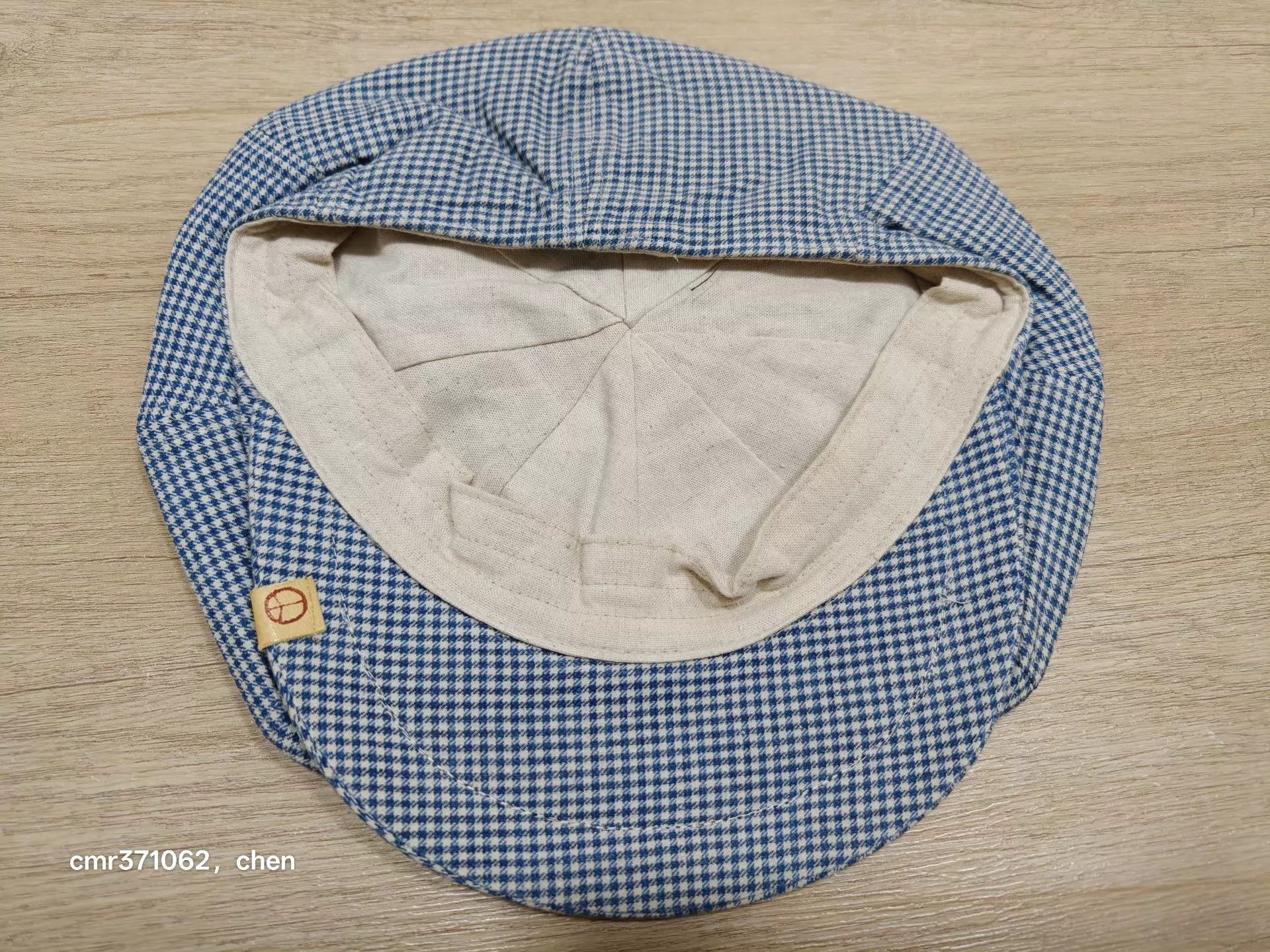 Visvim visvim 14ss goodwood cap white indigo check ml Size ONE SIZE - 3 Thumbnail