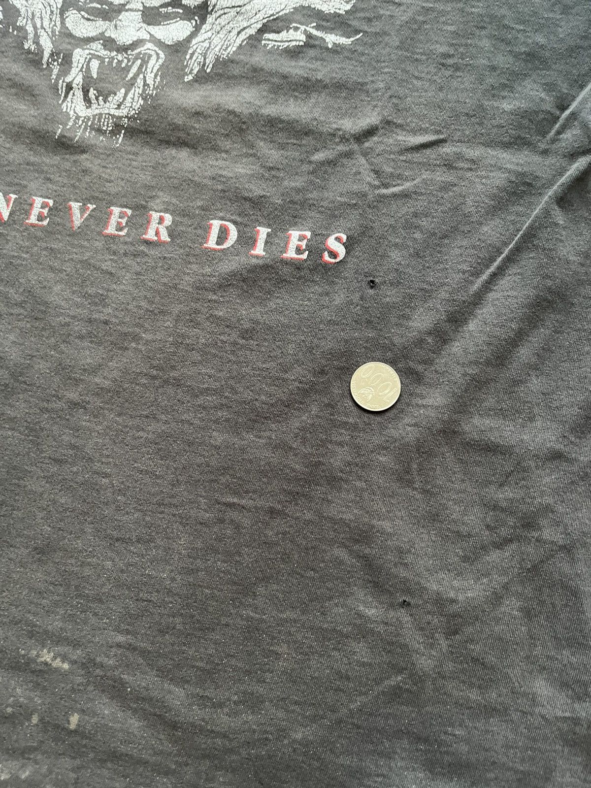 Other 90s Dracula Bram Stoker's Vintage Shirt " Love Never Dies " Size US XL / EU 56 / 4 - 7 Thumbnail