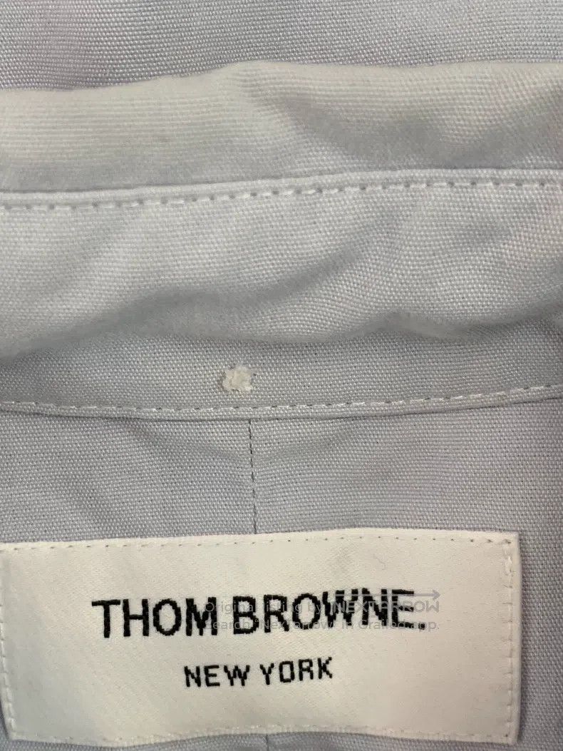 Thom Browne Thom Browne Classic Lapel Oxford Cotton Blue Long-Sleeve S Size US XS / EU 42 / 0 - 4 Thumbnail