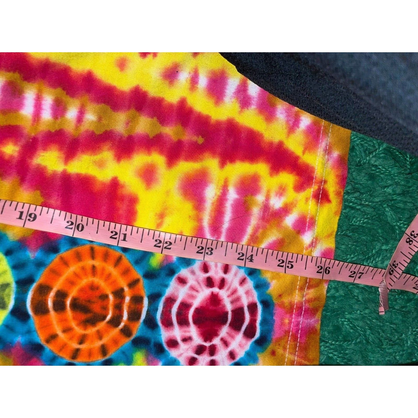 Other Y2K Tye Dye Circles Circle Multicolor Shirt Tee Short Sleeve Size US M / EU 48-50 / 2 - 10 Thumbnail